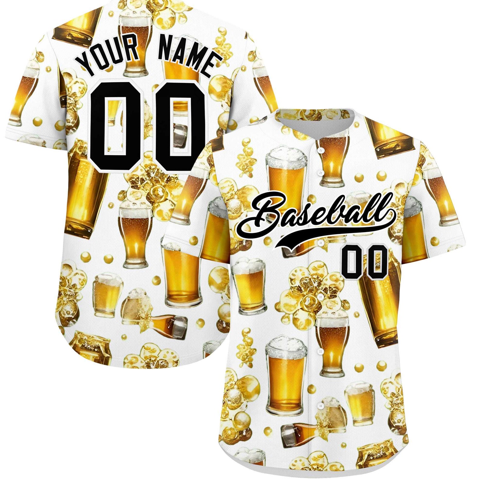 Custom White Personalized Team Shirts for Parties & Training | KXKSHOP