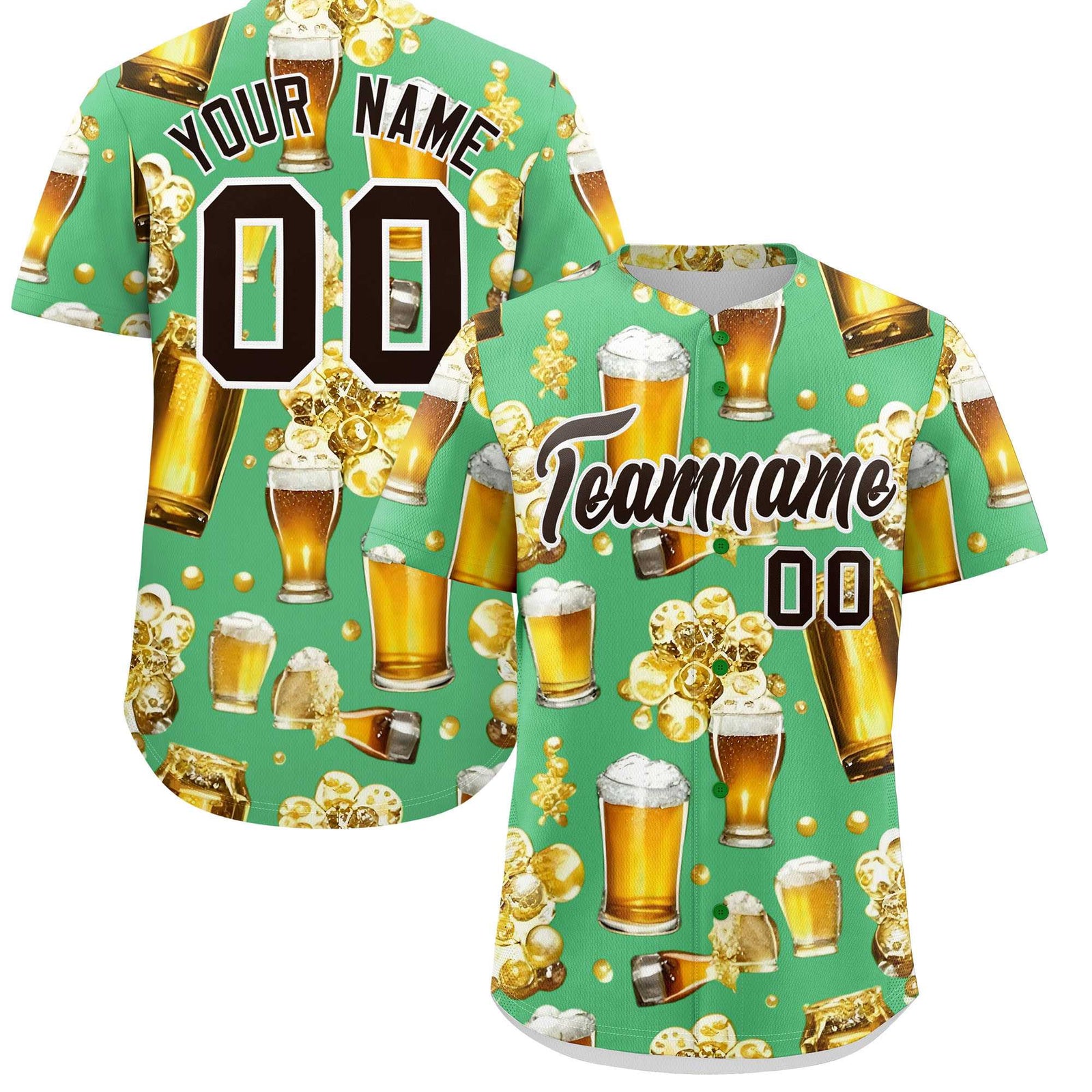 Custom Neon Green Personalized Team Shirts for Parties & Training | KXKSHOP