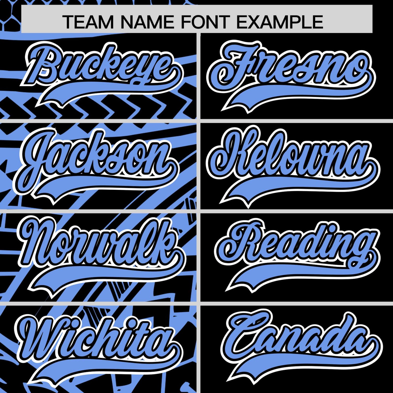 Custom Black Light Blue Split Fashion Tribal Pattern Authentic Baseball Jersey