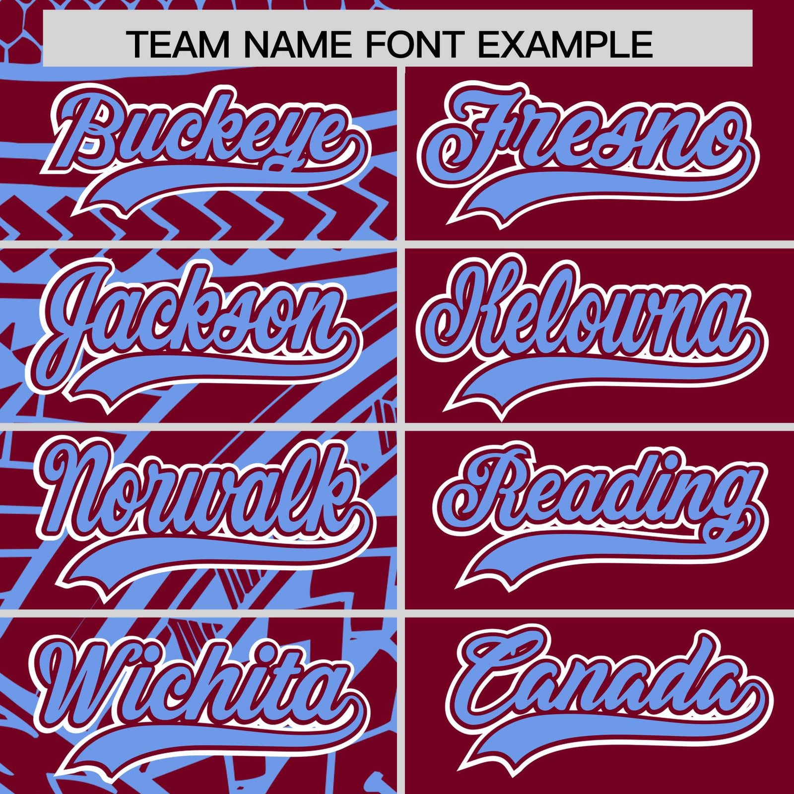 Custom Crimson Light Blue Split Fashion Tribal Pattern Authentic Baseball Jersey
