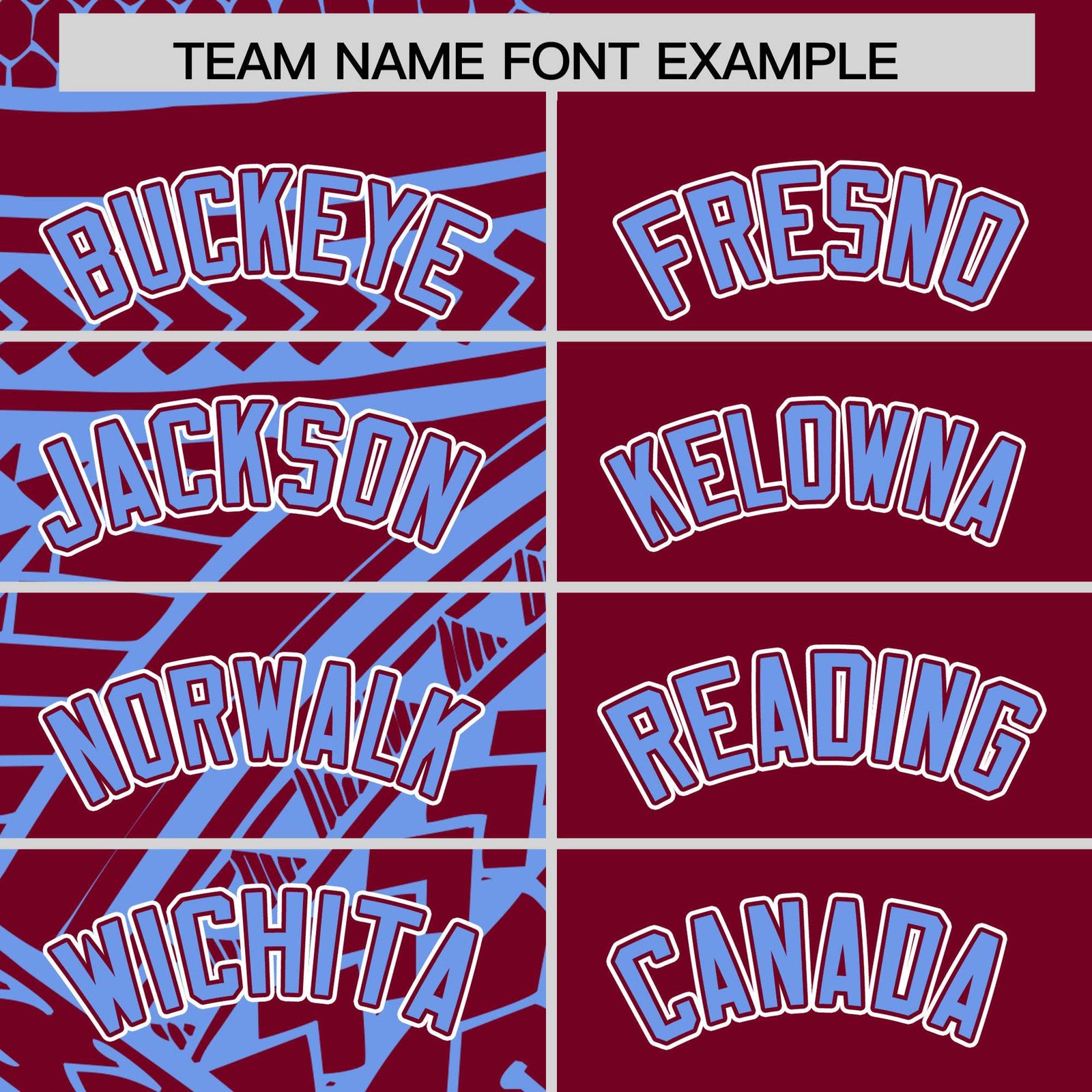 Custom Crimson Light Blue Split Fashion Tribal Pattern Authentic Baseball Jersey