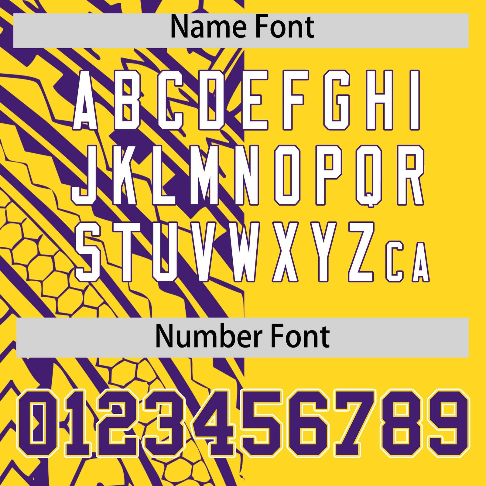 Custom Gold Purple Split Fashion Tribal Pattern Authentic Baseball Jersey