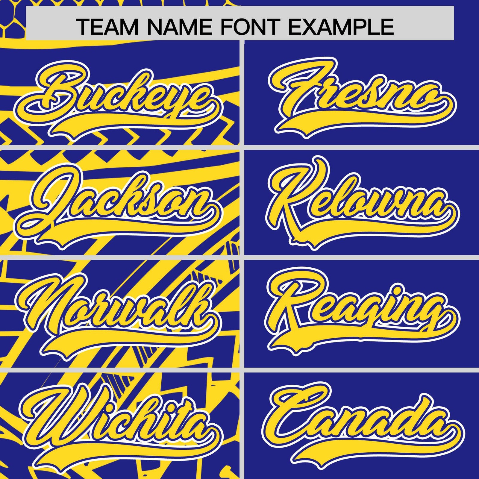 Custom Royal Gold Split Fashion Tribal Pattern Authentic Baseball Jersey
