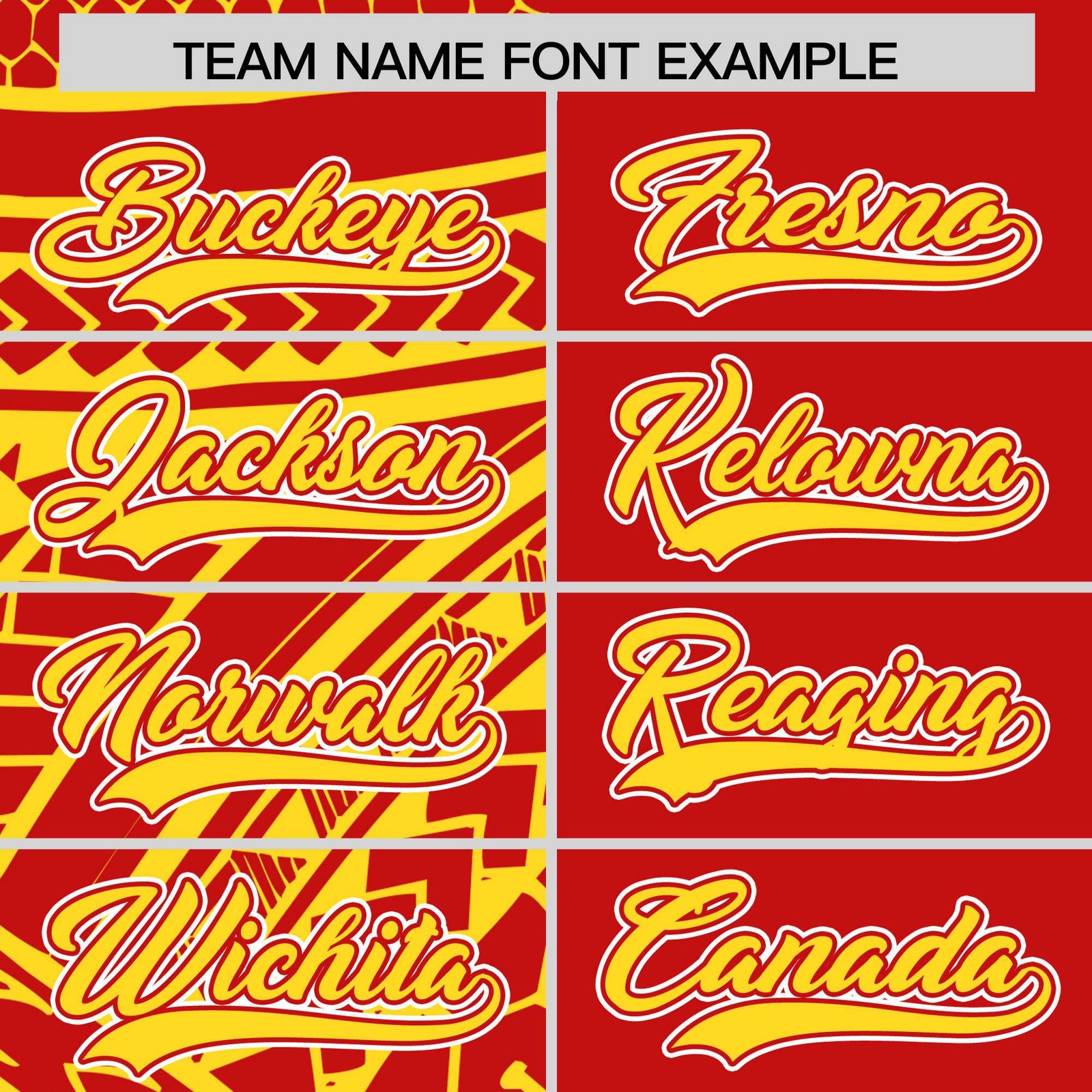 Custom Red Gold Split Fashion Tribal Pattern Authentic Baseball Jersey