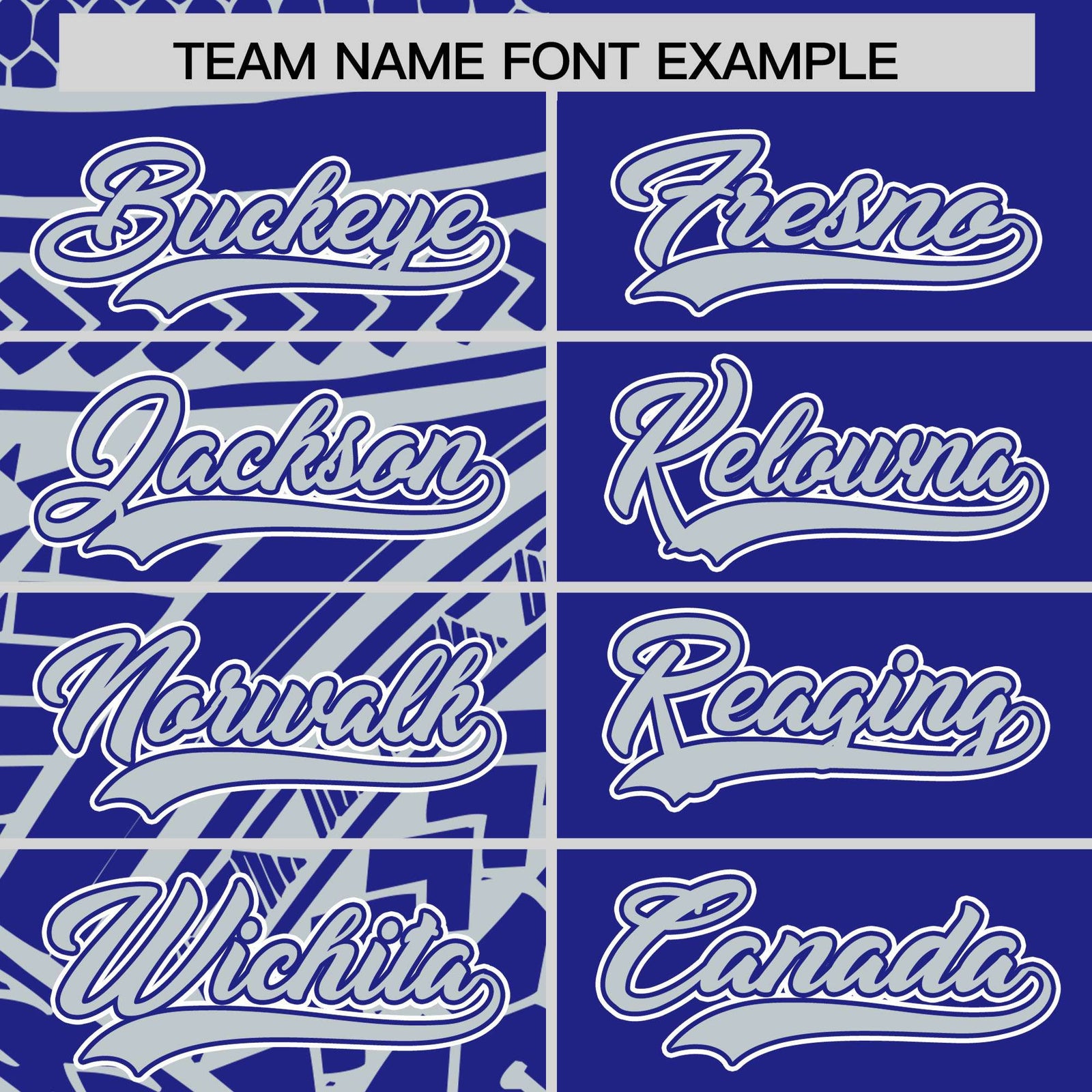 Custom Royal Silver Split Fashion Tribal Pattern Authentic Baseball Jersey