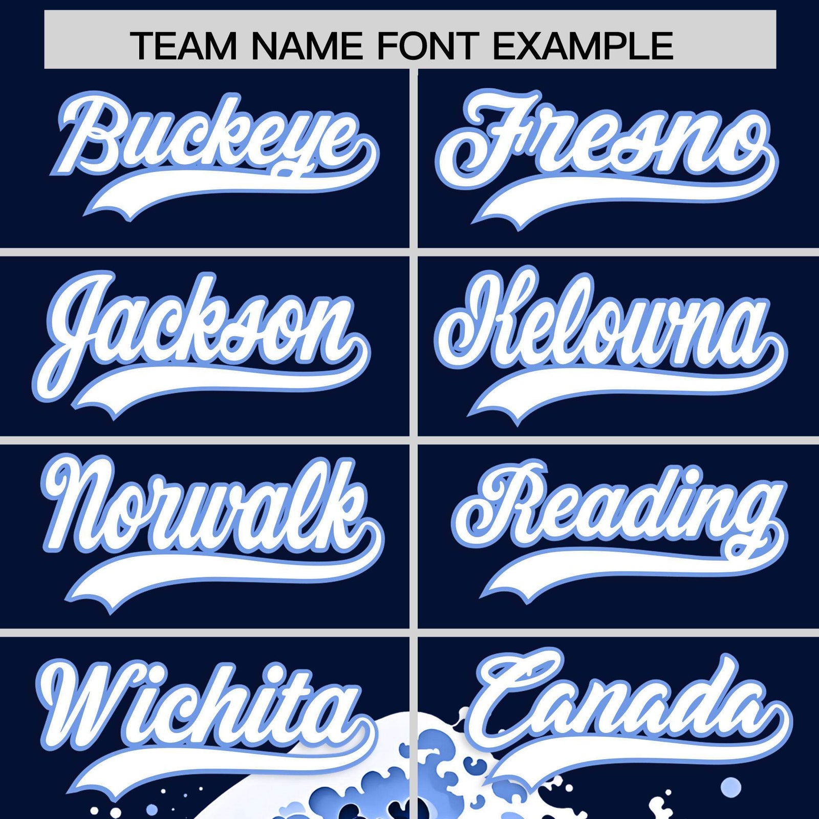 Custom Navy Wave Graffiti Pattern Authentic Baseball Jersey