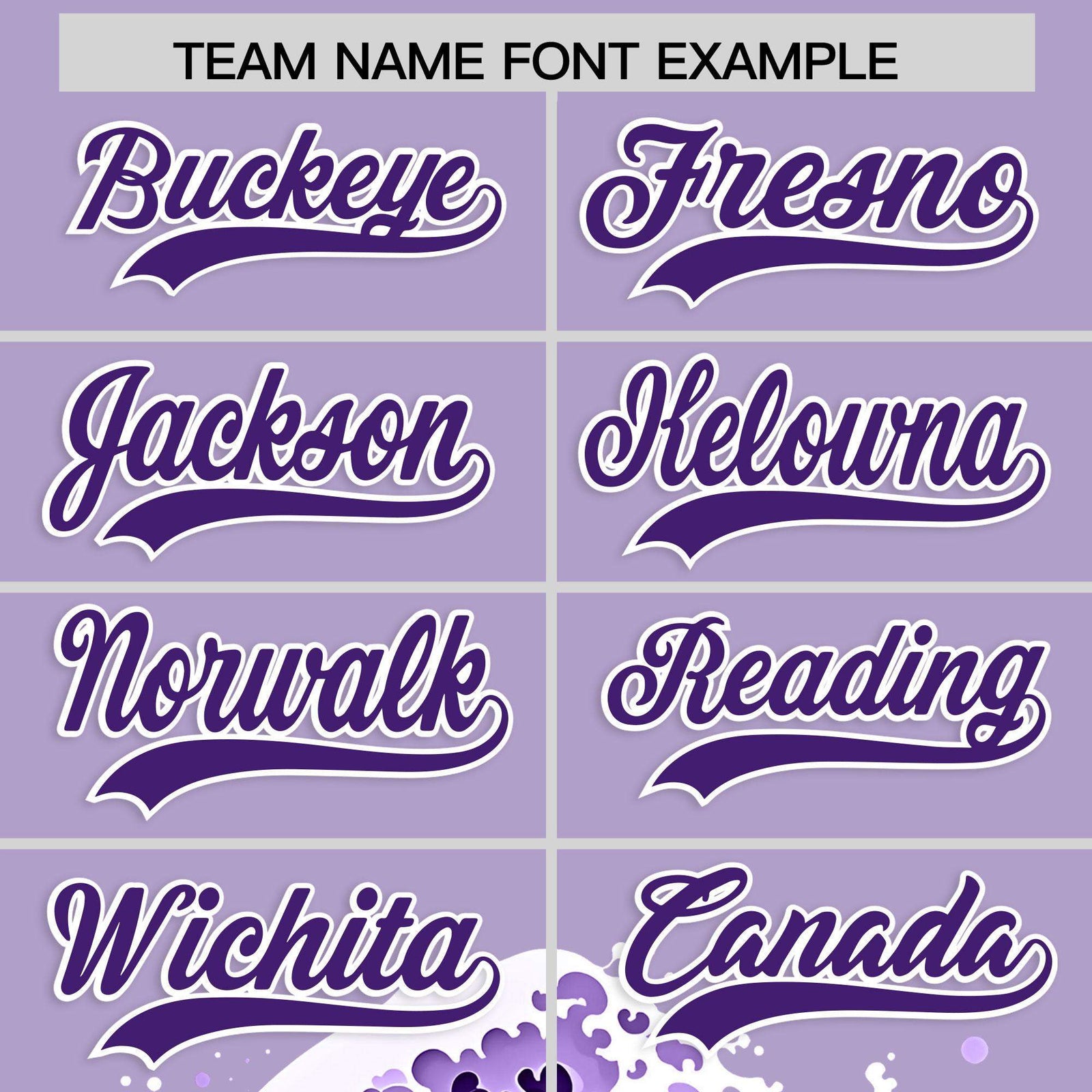 Custom Light Purple Wave Graffiti Pattern Authentic Baseball Jersey