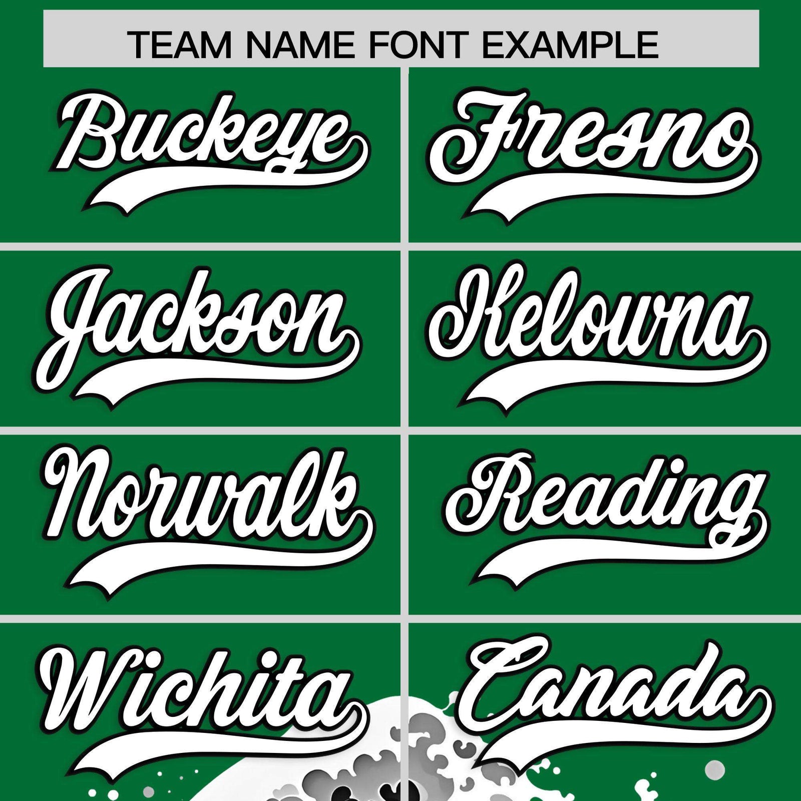 Custom Kelly Green Wave Graffiti Pattern Authentic Baseball Jersey