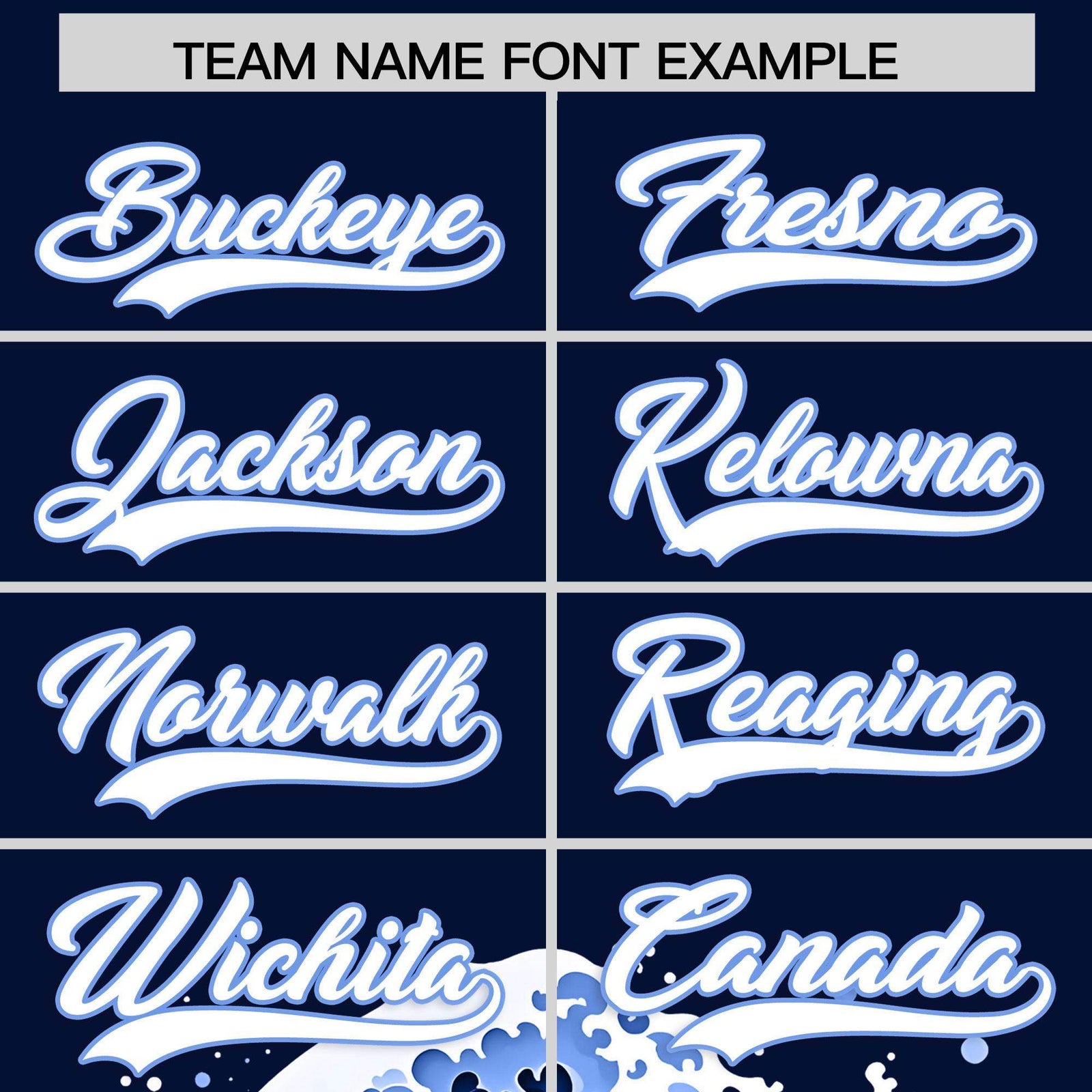 Custom Navy Wave Graffiti Pattern Authentic Baseball Jersey