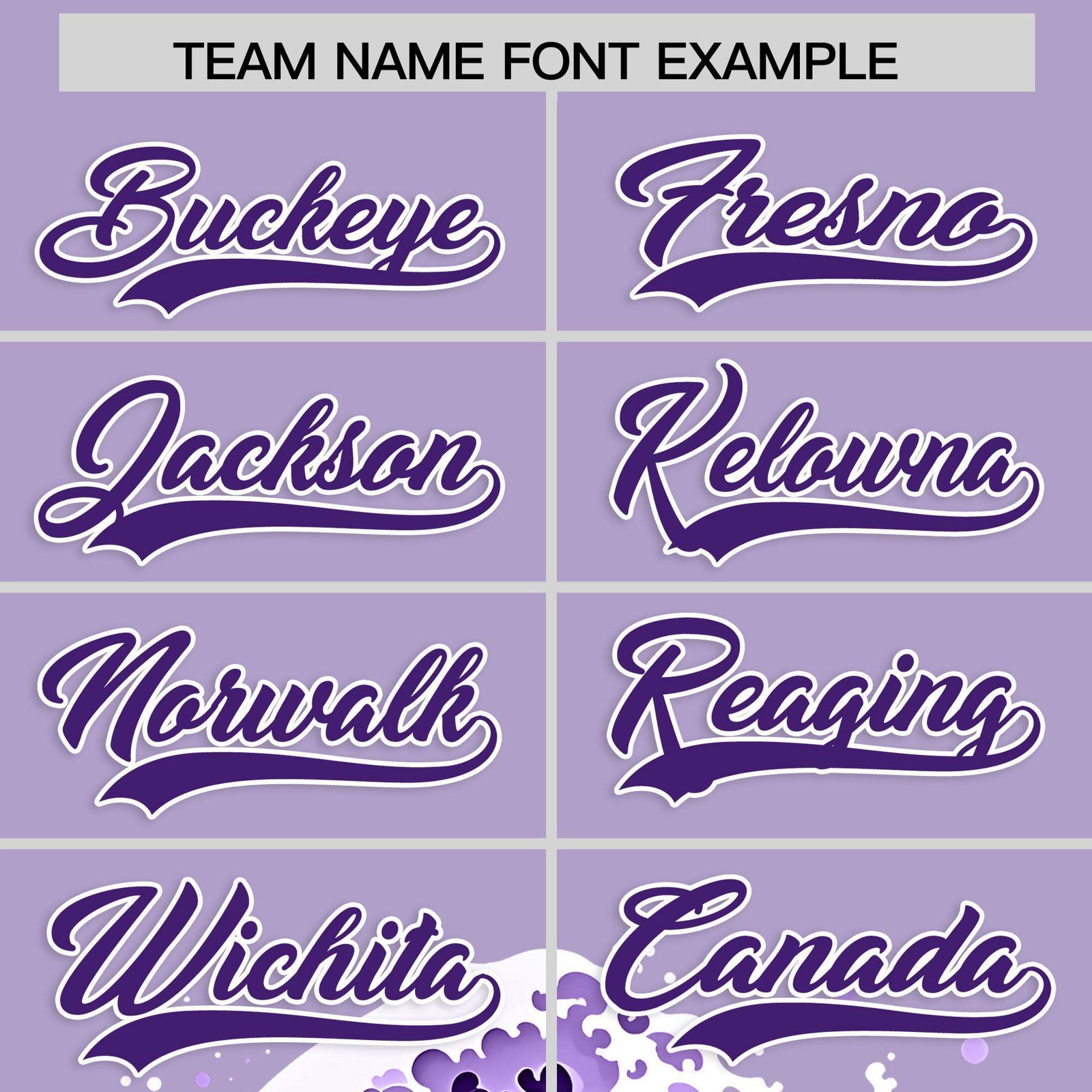 Custom Light Purple Wave Graffiti Pattern Authentic Baseball Jersey