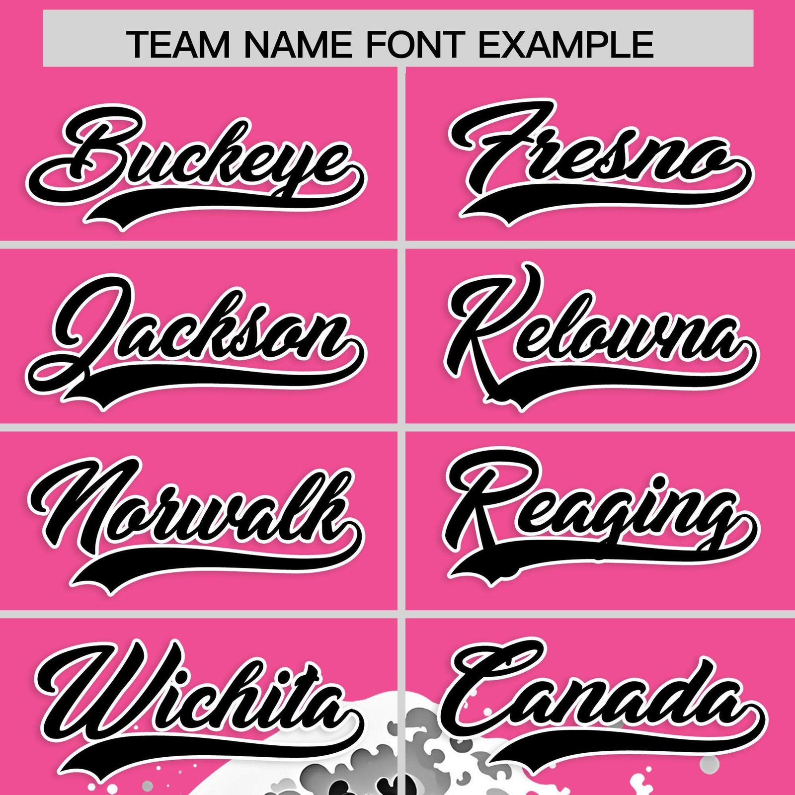 Custom Pink Wave Graffiti Pattern Authentic Baseball Jersey