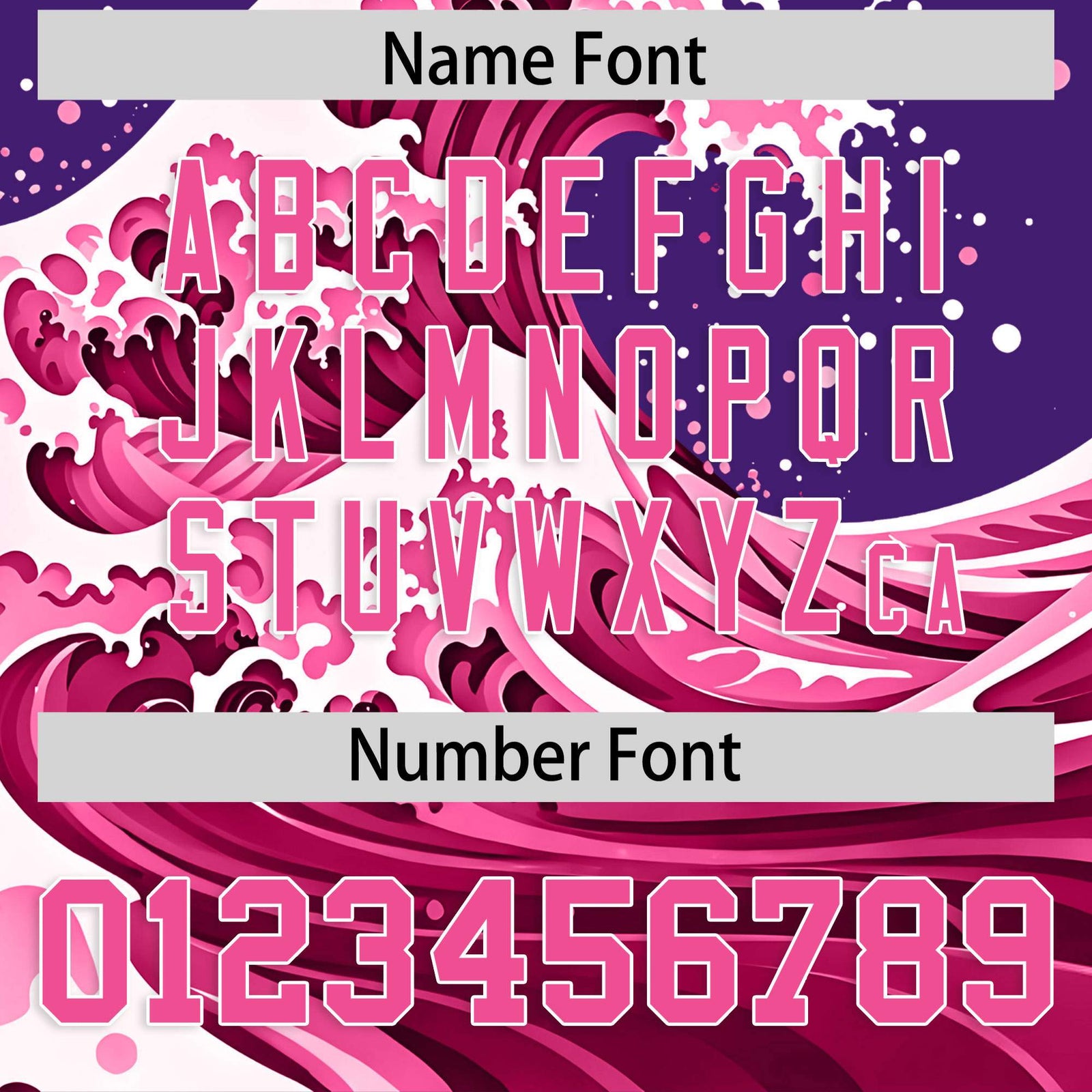 Custom Purple Wave Graffiti Pattern Authentic Baseball Jersey