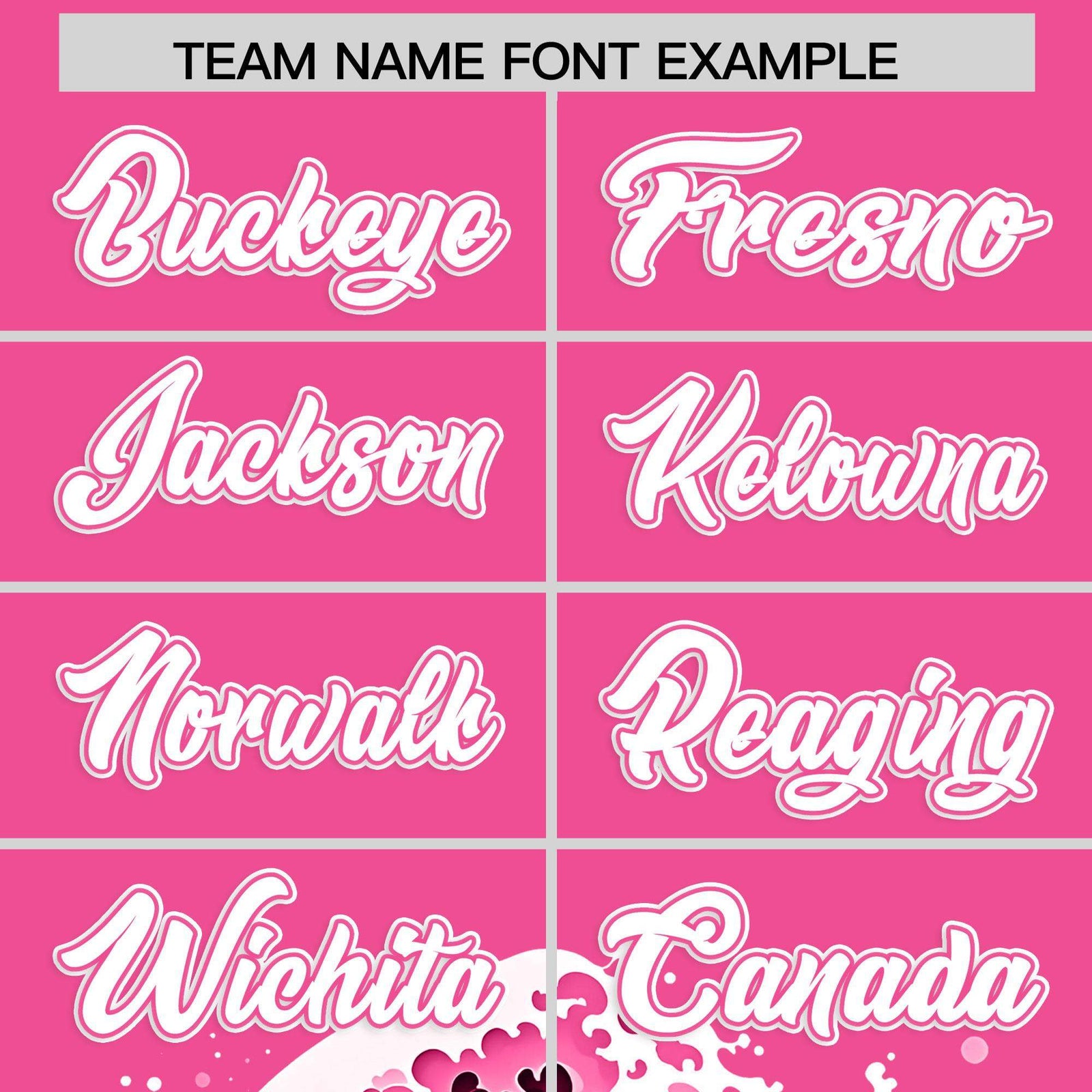 Custom Pink Wave Graffiti Pattern Authentic Baseball Jersey