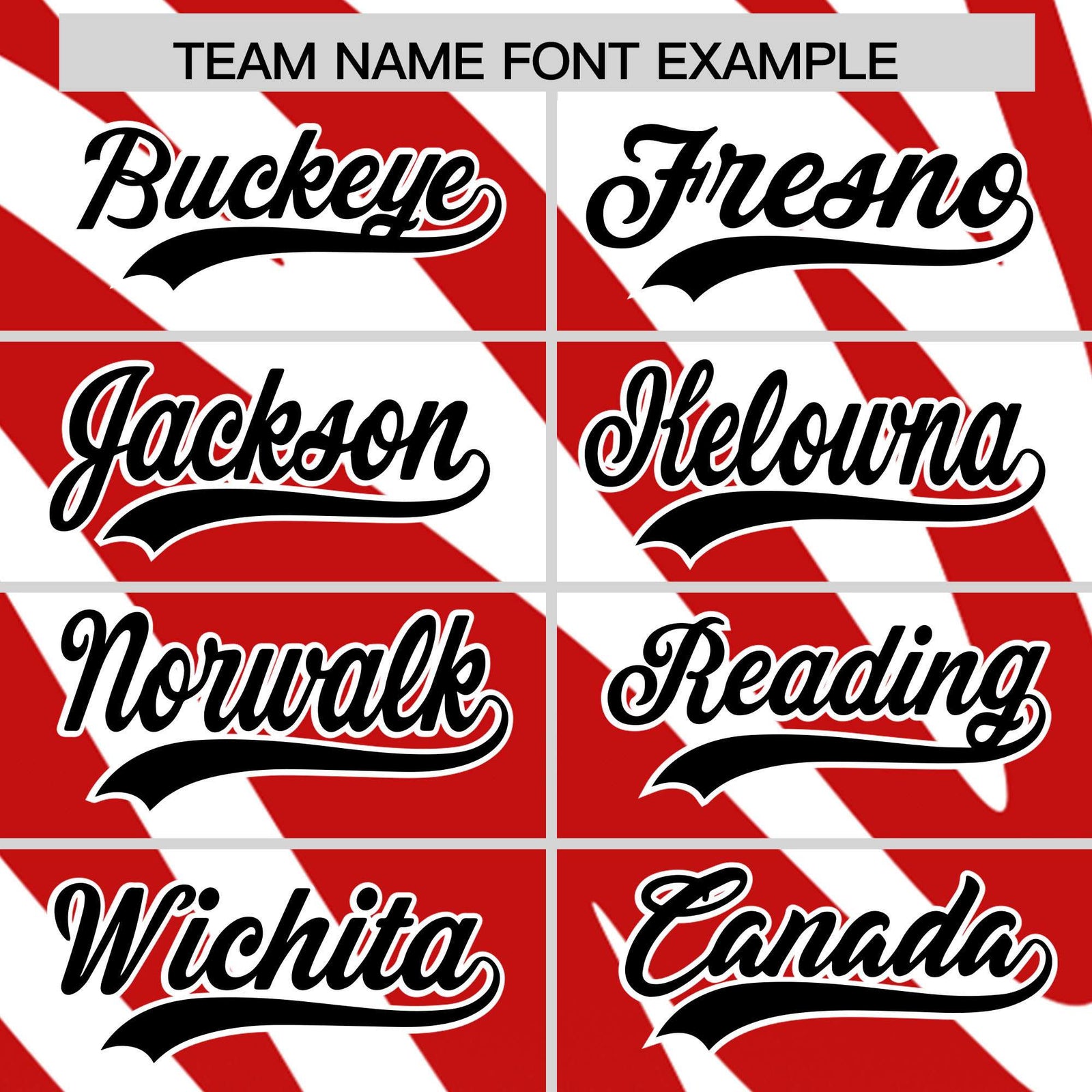 Custom Red White Tiger Stripe Gradient Animal Print Personalized Team Shirt Baseball Jersey