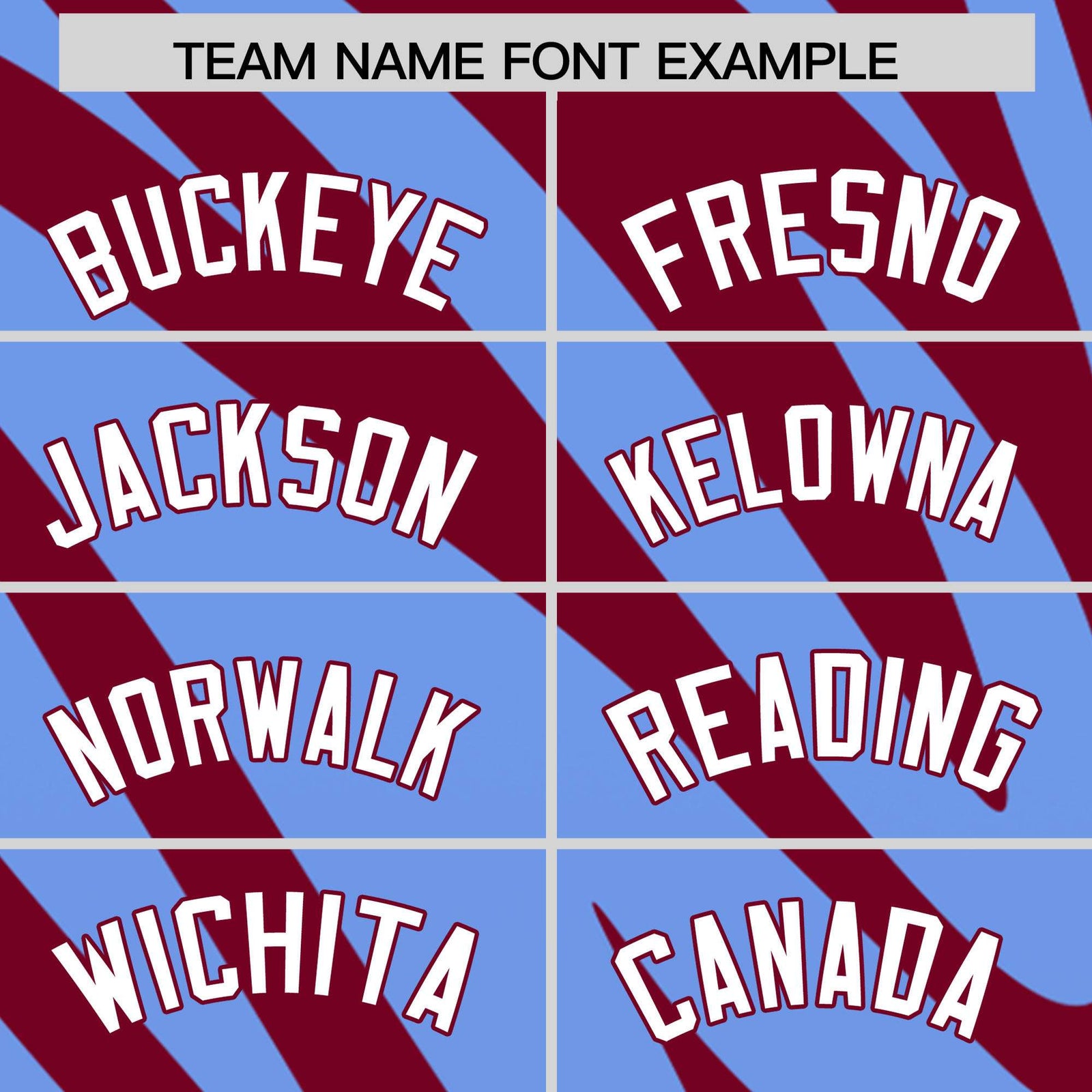 Custom Light Blue Crimson Tiger Stripe Gradient Animal Print Personalized Team Shirt Baseball Jersey
