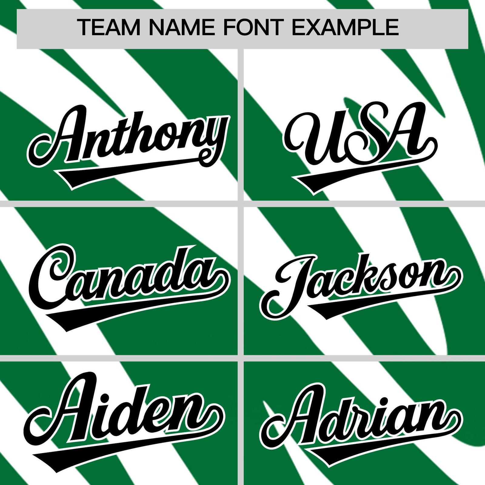 Custom Kelly Green White Tiger Stripe Gradient Animal Print Personalized Team Shirt Baseball Jersey