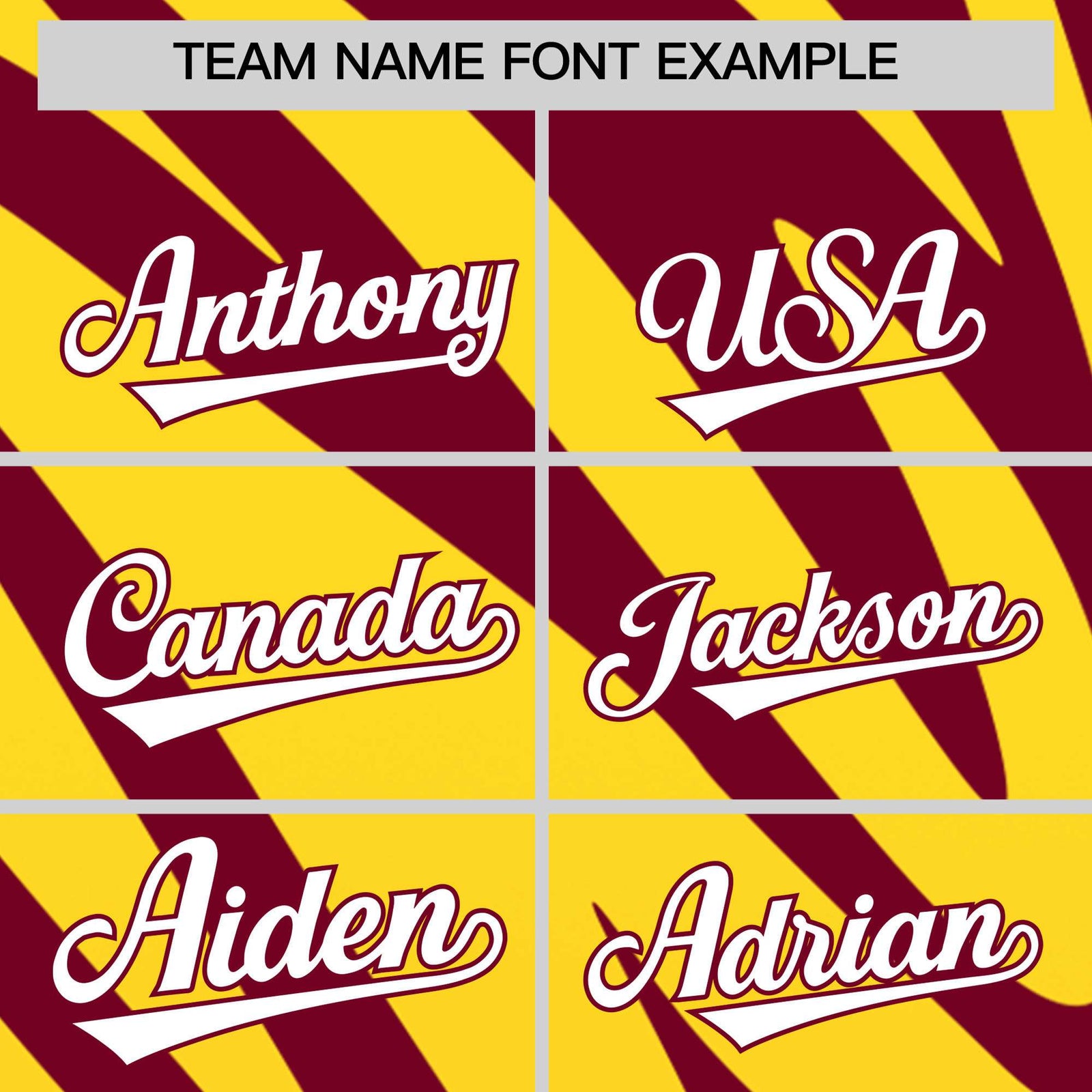 Custom Crimson Gold Tiger Stripe Gradient Animal Print Personalized Team Shirt Baseball Jersey