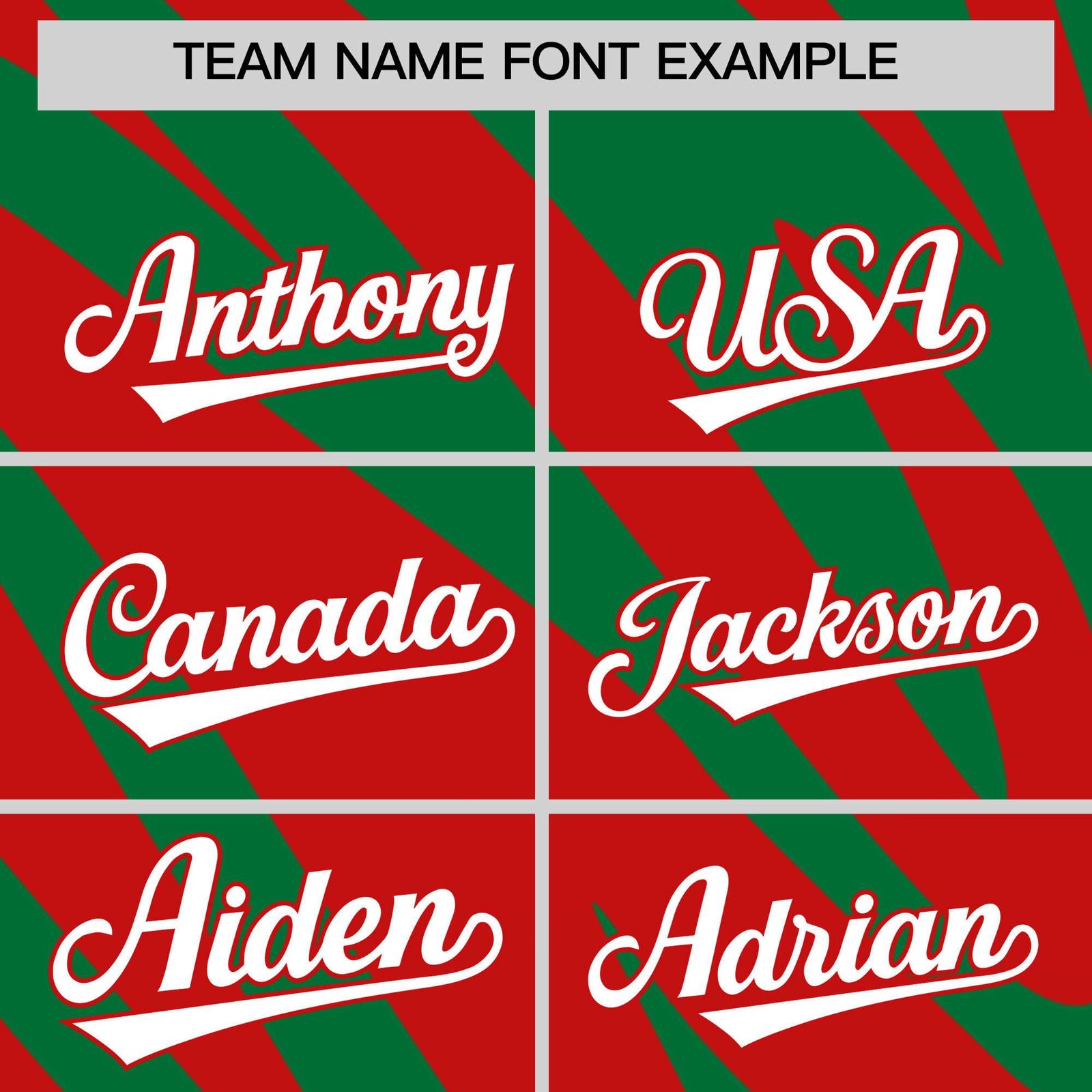 Custom Kelly Green Red Tiger Stripe Gradient Animal Print Personalized Team Shirt Baseball Jersey