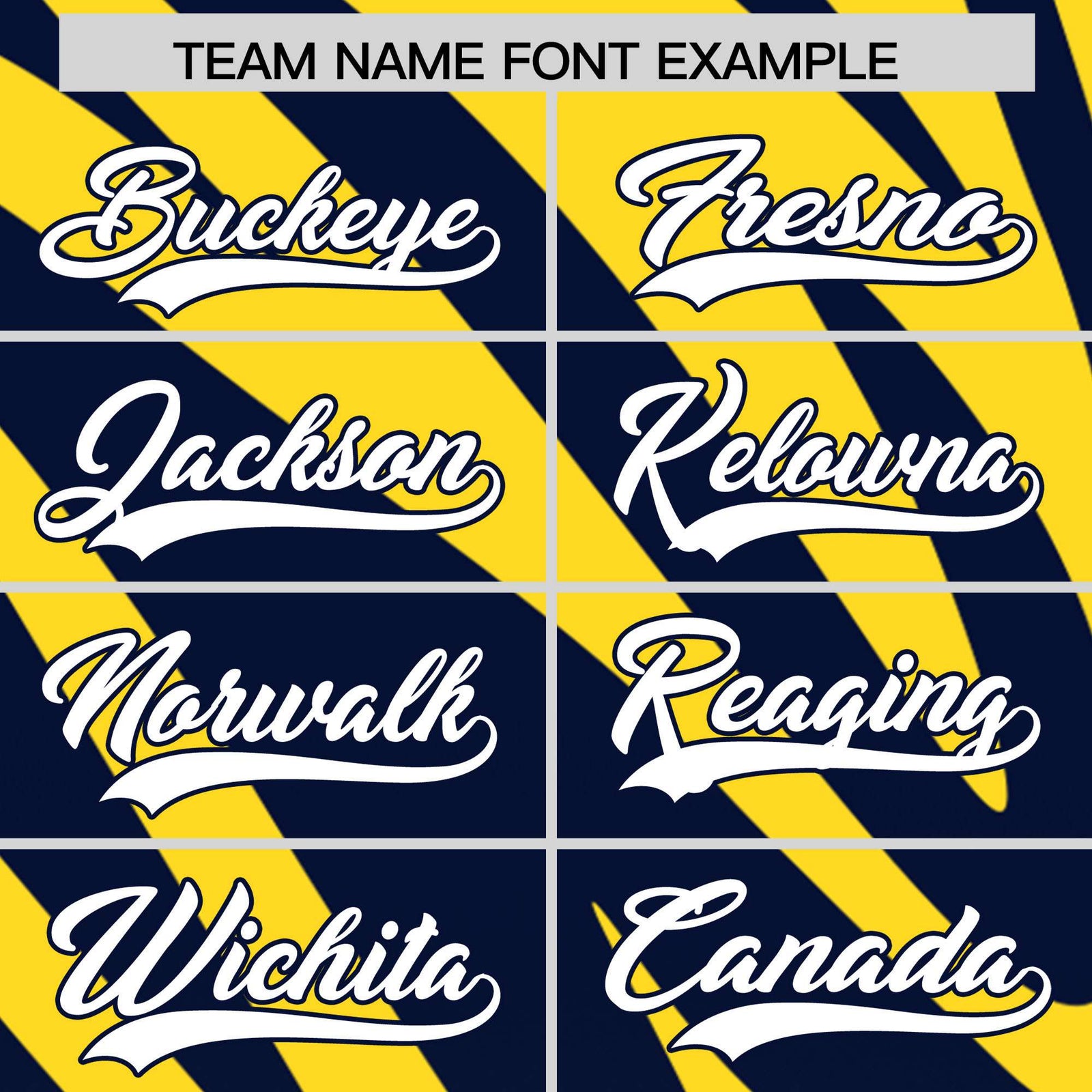 Custom Gold Navy Tiger Stripe Gradient Animal Print Personalized Team Shirt Baseball Jersey