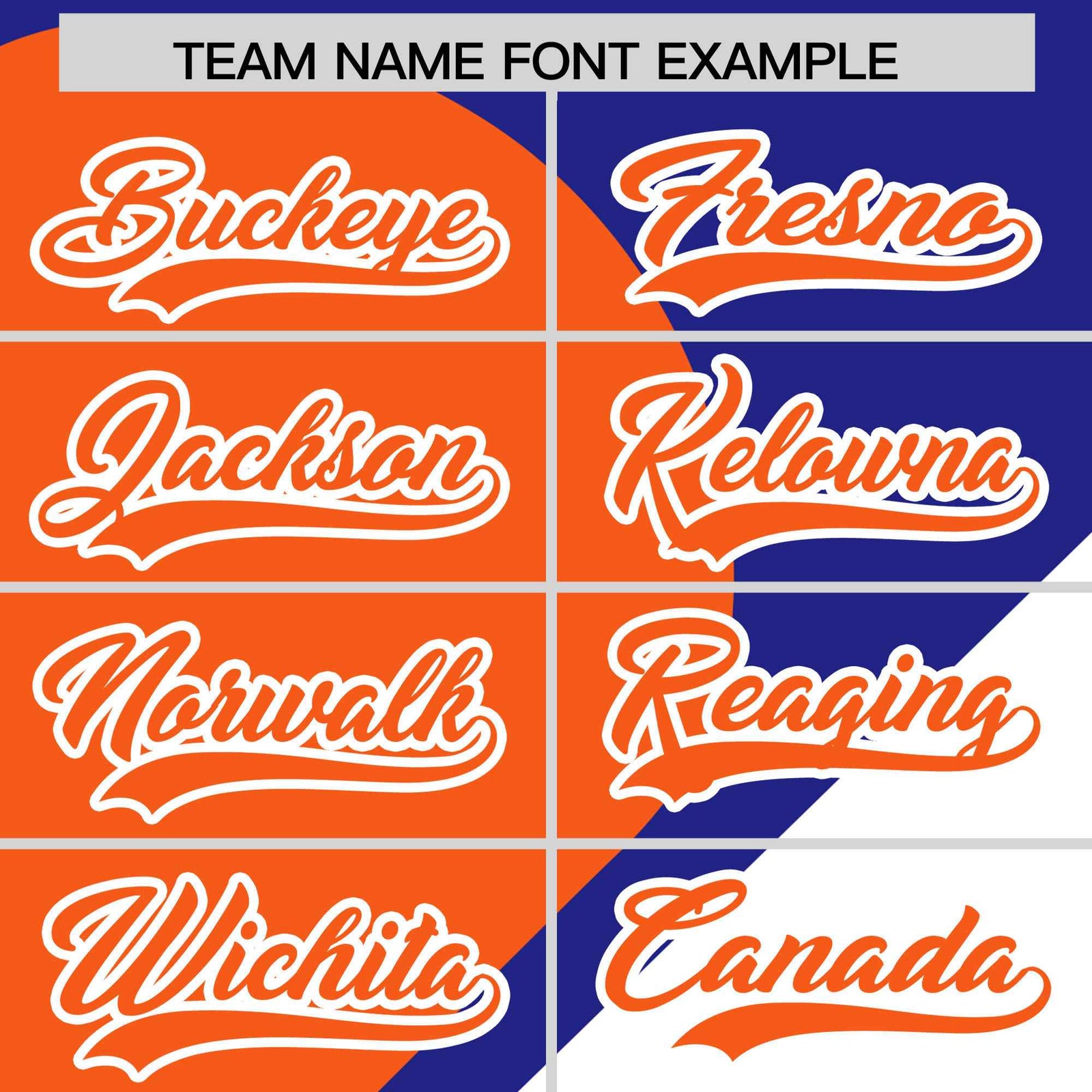 Custom Royal Orange-White Color Block Personalized Half Heart Pattern Authentic Baseball Jersey