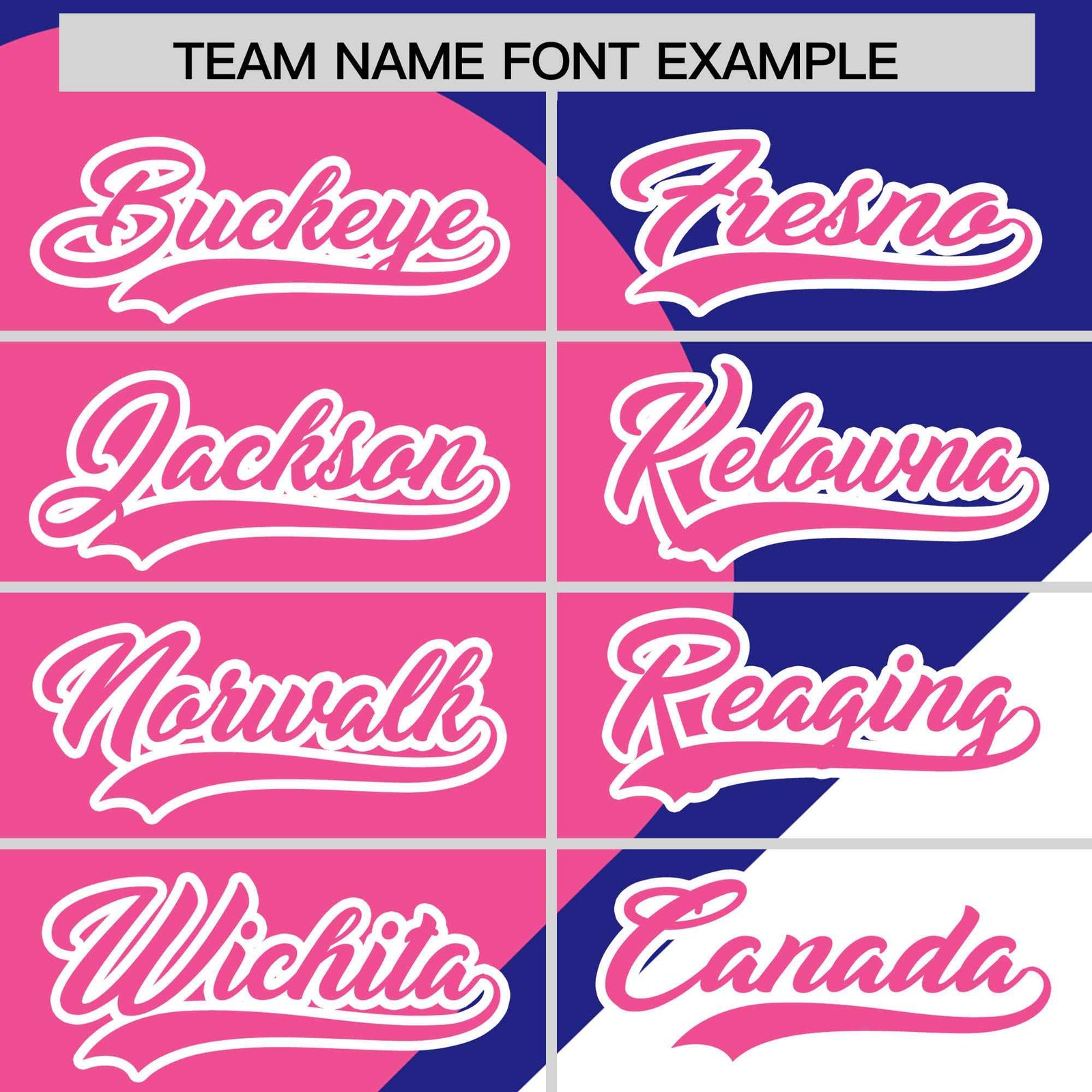 Custom Royal Pink-White Color Block Personalized Half Heart Pattern Authentic Baseball Jersey