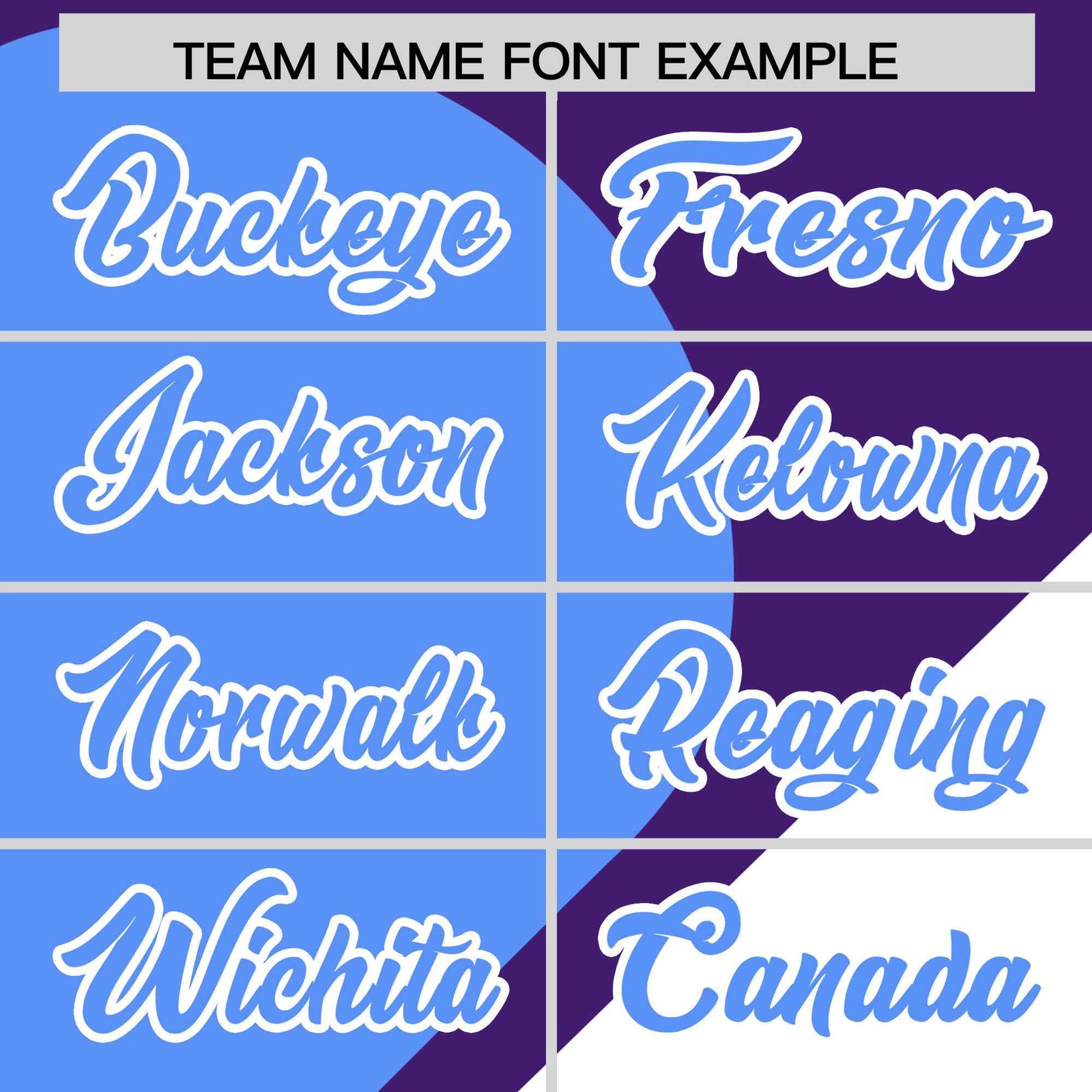 Custom Purple Powder Blue-White Color Block Personalized Half Heart Pattern Authentic Baseball Jersey