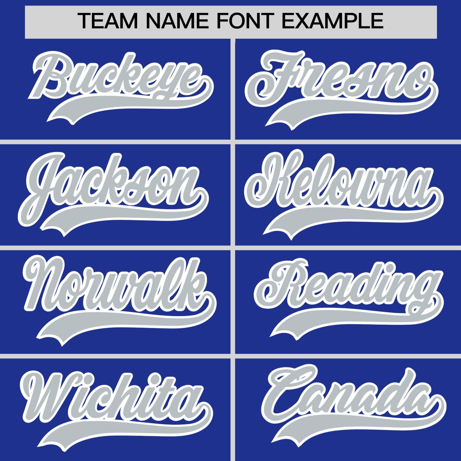Custom Royal Blue Silver Side Camo Style Personalization Baseball Jersey| KXKSHOP