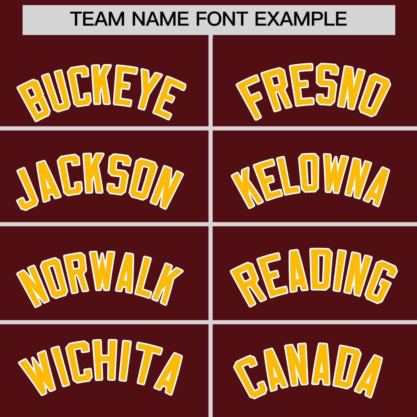 Custom Burgundy Yellow Side Camo Style Personalization Baseball Jersey| KXKSHOP