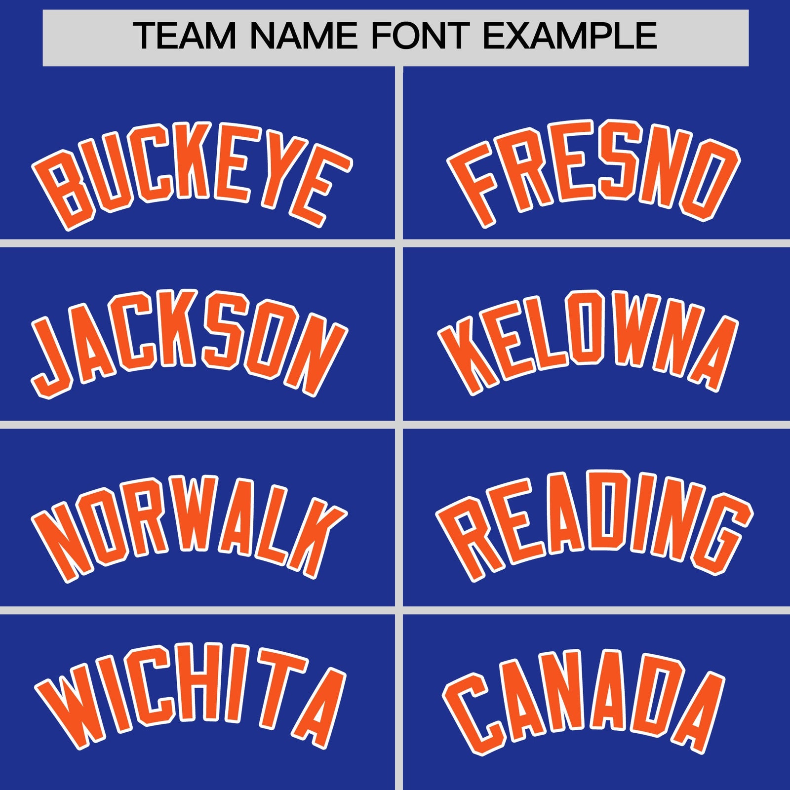 Custom Royal Blue Orange Side Camo Style Personalization Baseball Jersey| KXKSHOP
