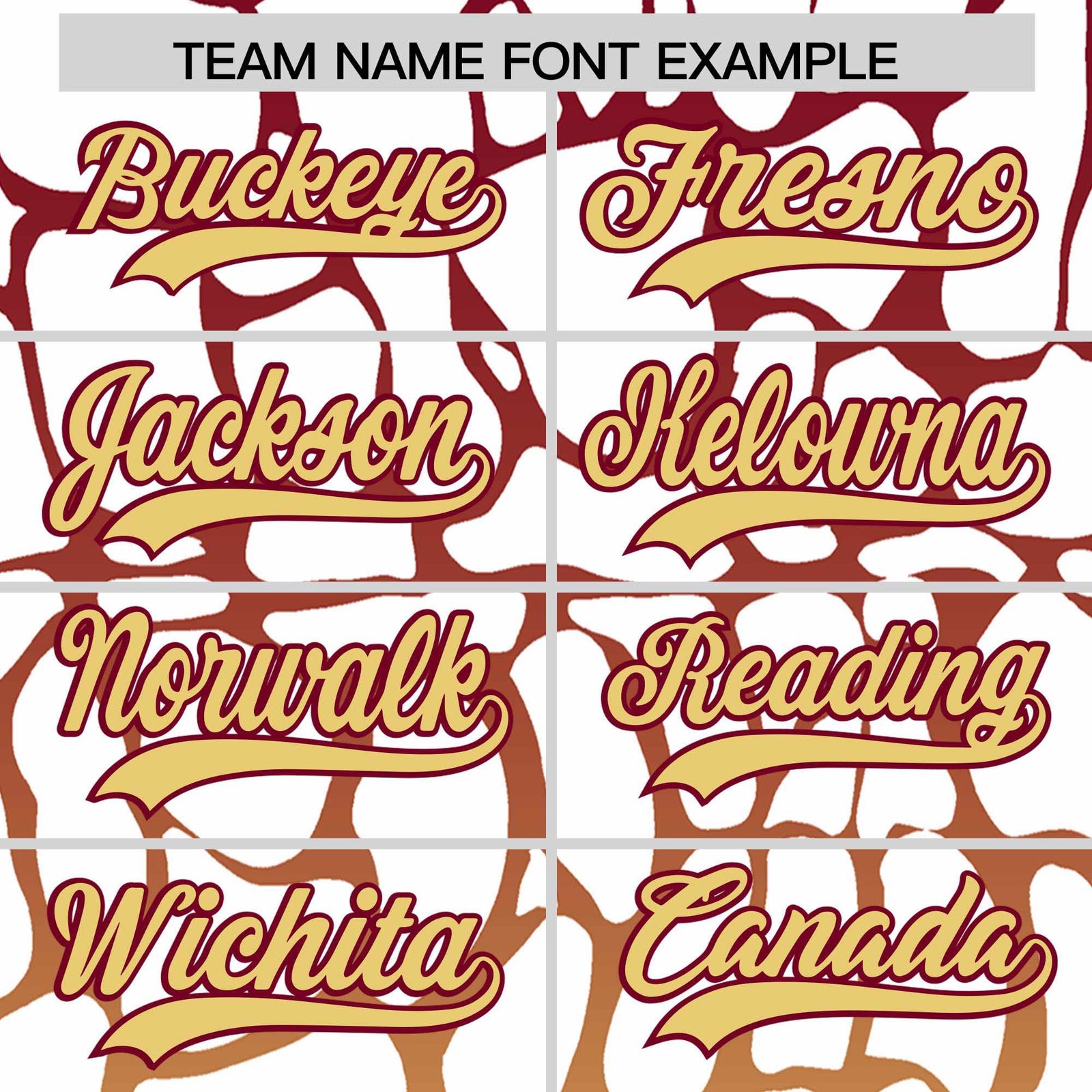 Custom Crimson Khaki Giraffe Graffiti Pattern Authentic Baseball Jersey