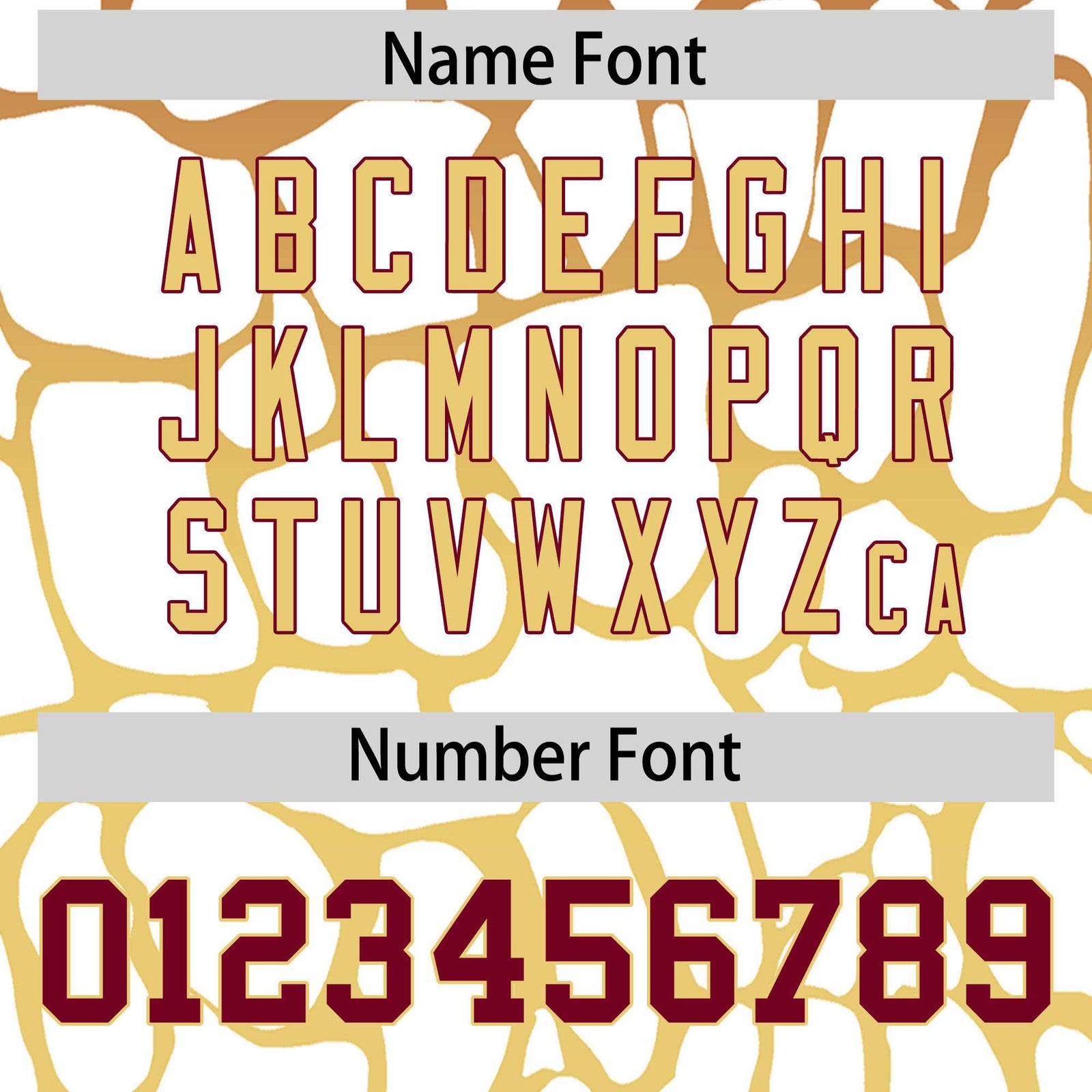 Custom Crimson Khaki Giraffe Graffiti Pattern Authentic Baseball Jersey