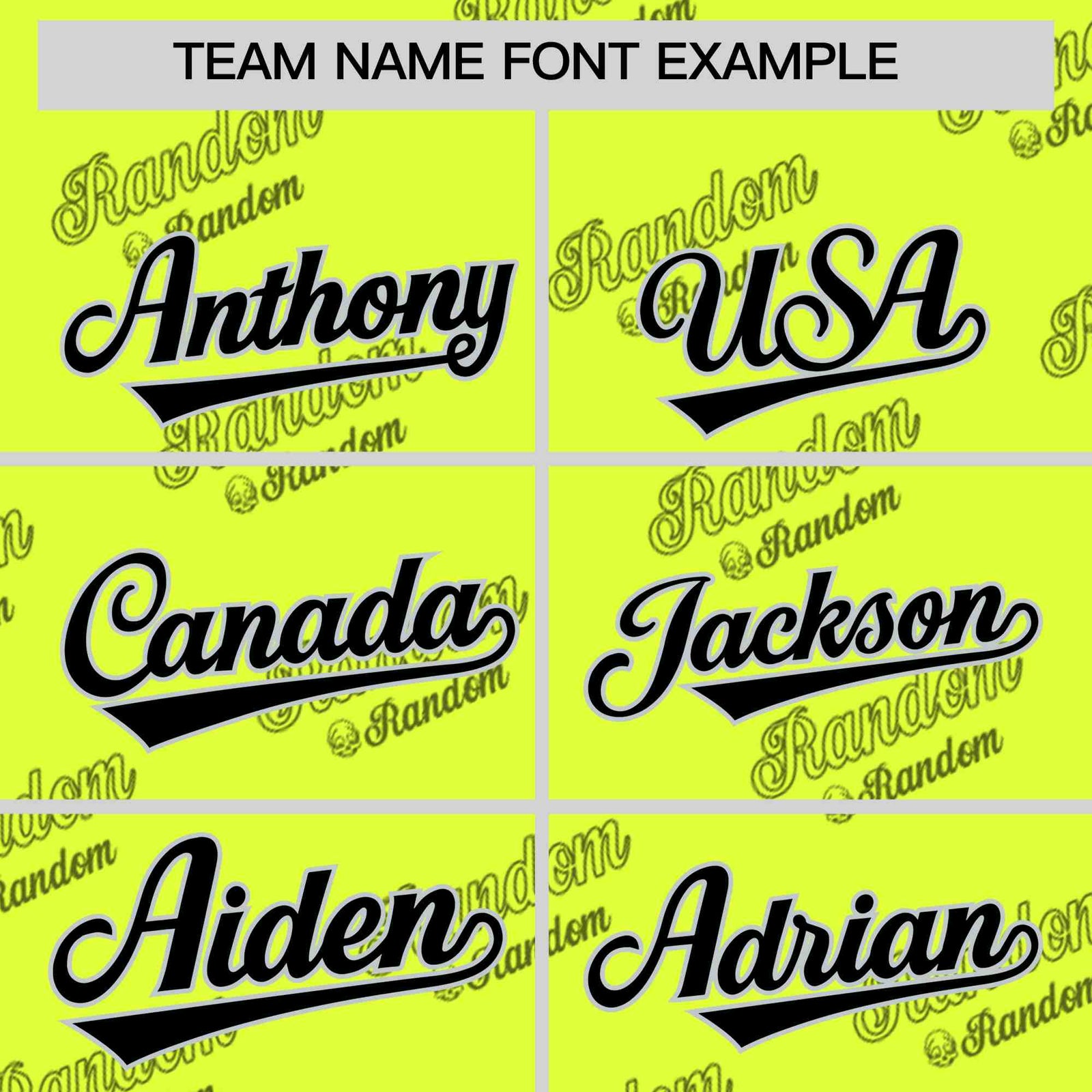 Custom Fluorescent Green Black Full Button Text Graffiti Pattern Authentic Baseball Jersey