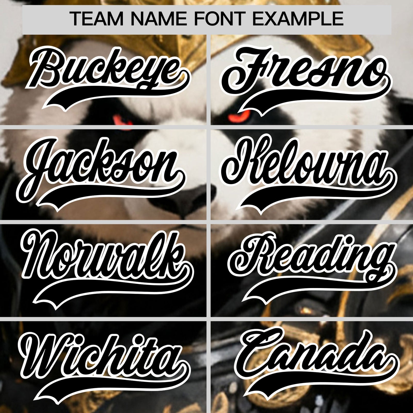 Custom White Black Panda Animal Series Personalization Graffiti Pattern Baseball Jersey| KXKSHOP