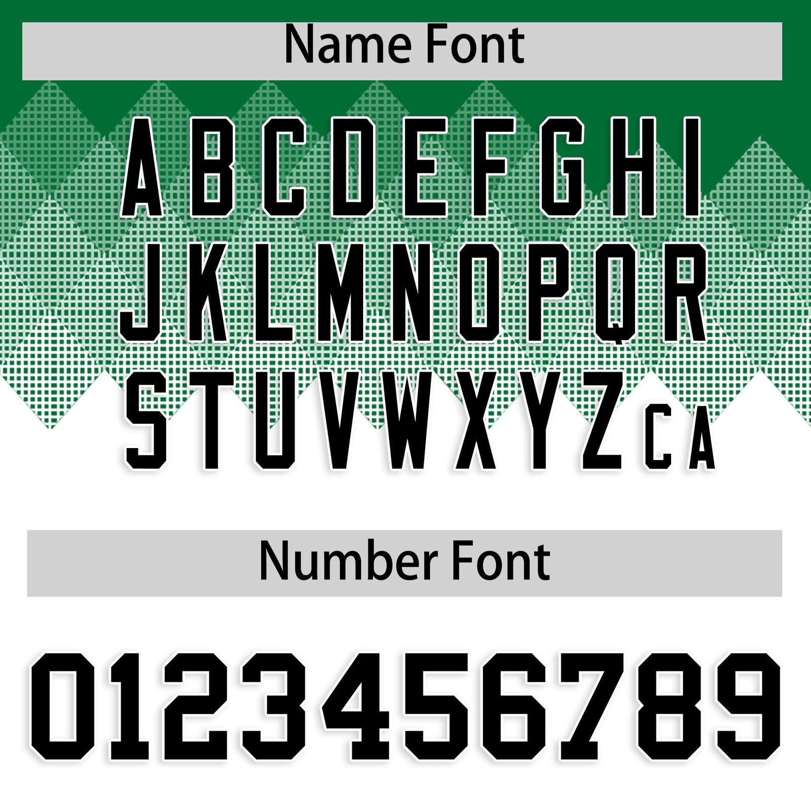 Custom Kelly Green White Grid Blur Pattern Authentic Baseball Jersey