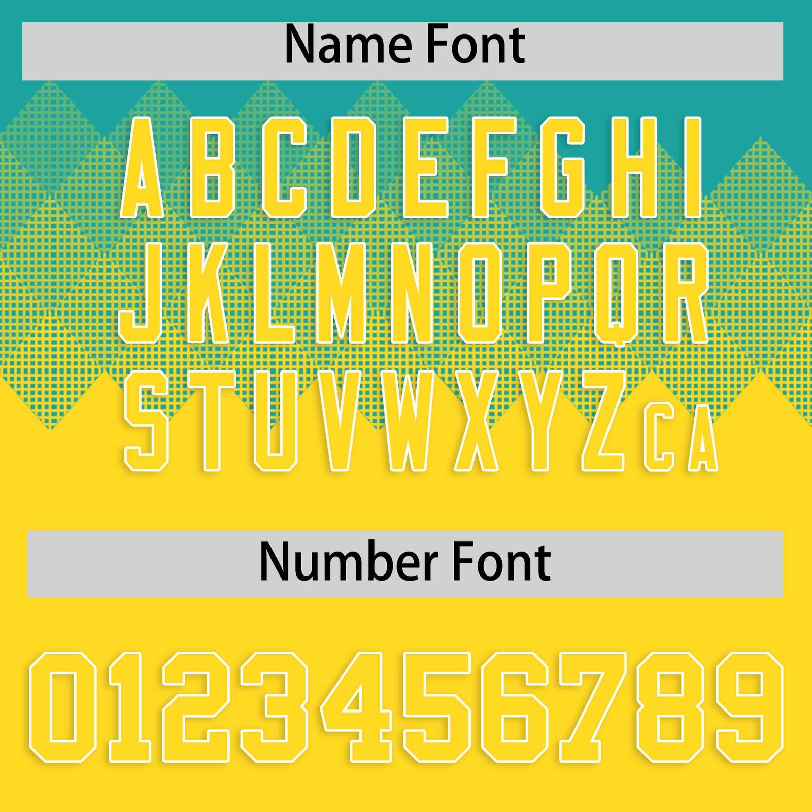 Custom Aqua Gold Grid Blur Pattern Authentic Baseball Jersey