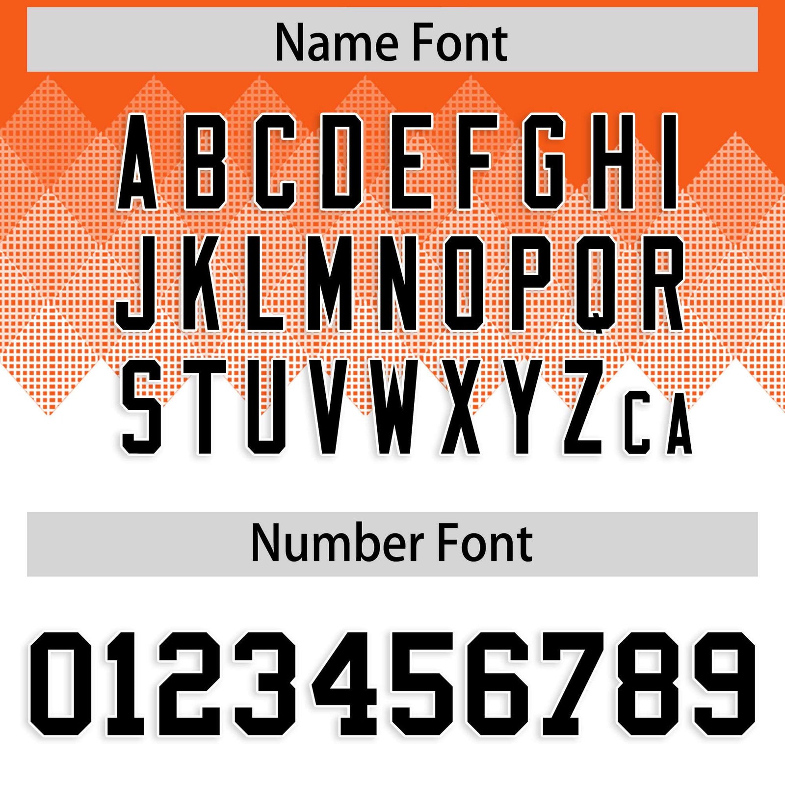 Custom Orange White Grid Blur Pattern Authentic Baseball Jersey