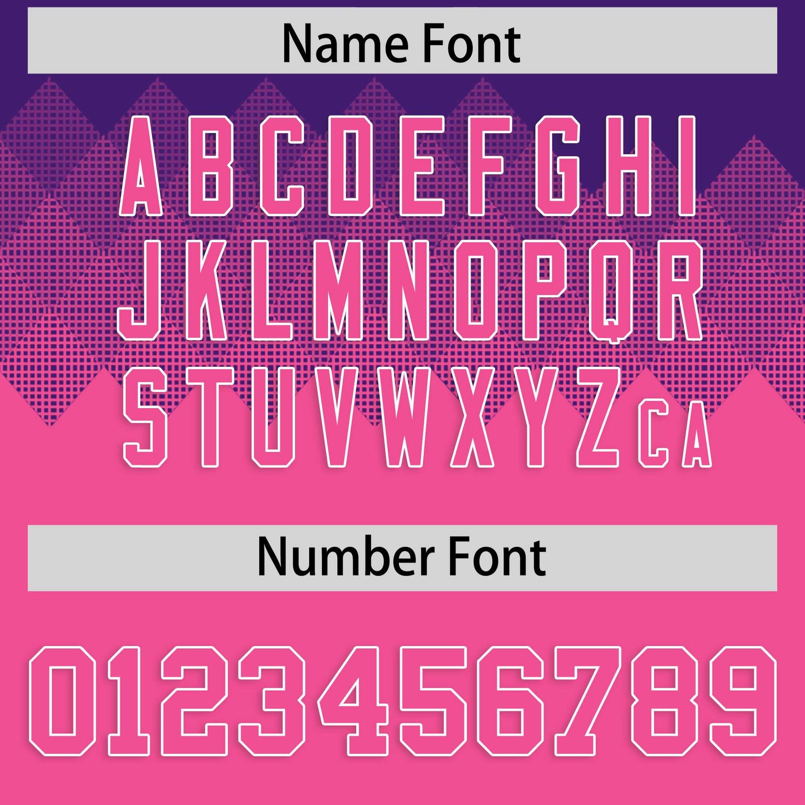 Custom Purple Pink Grid Blur Pattern Authentic Baseball Jersey