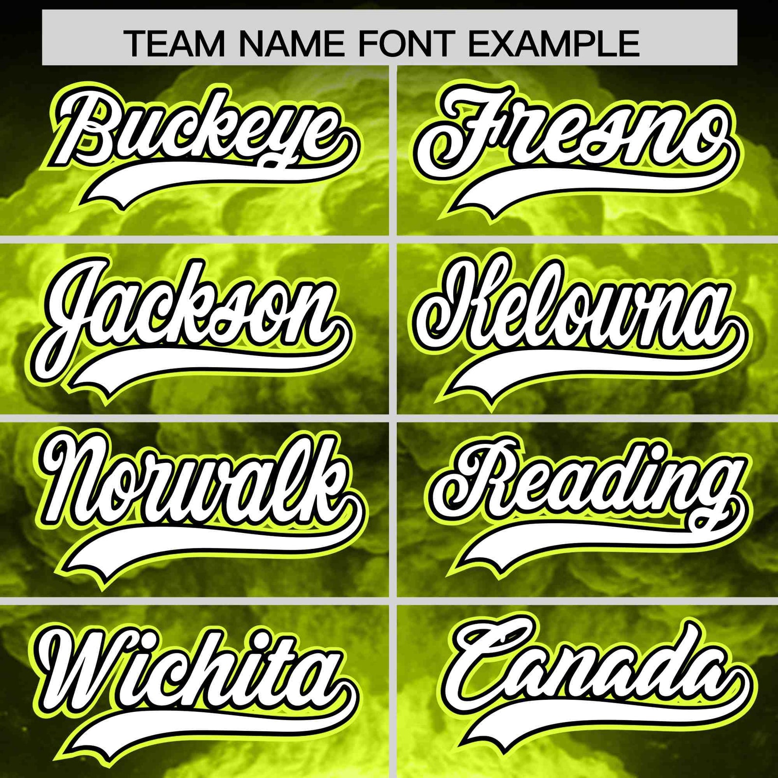 Custom Black Fluorescent Green Full Button Nuclear Blast Graffiti Pattern Authentic Baseball Jersey