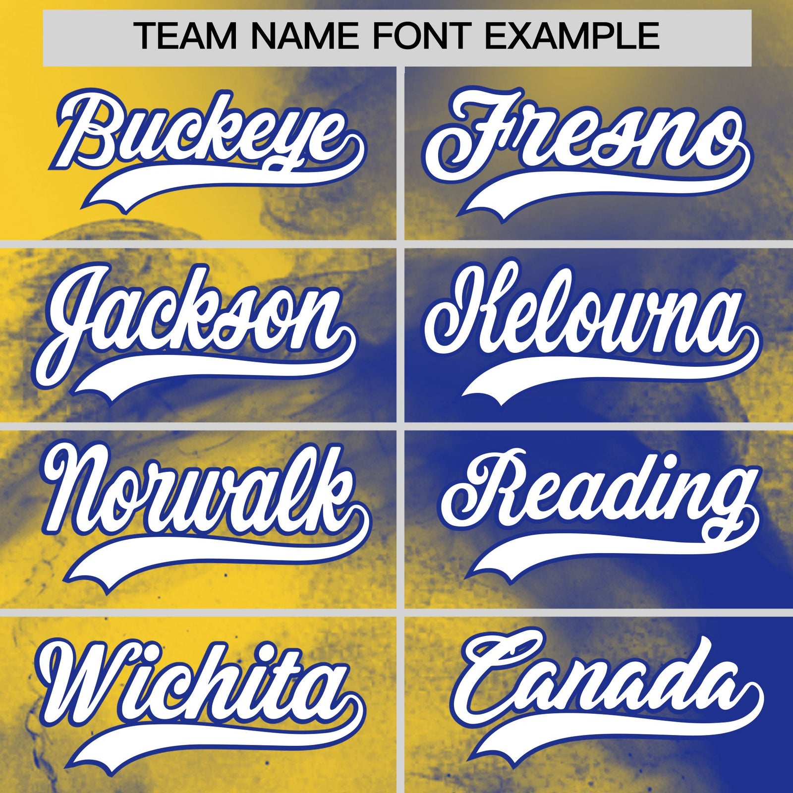 Custom Gold Royal Blue White skeleton Graffiti Pattern Lightweight Baseball Jersey| KXKSHOP