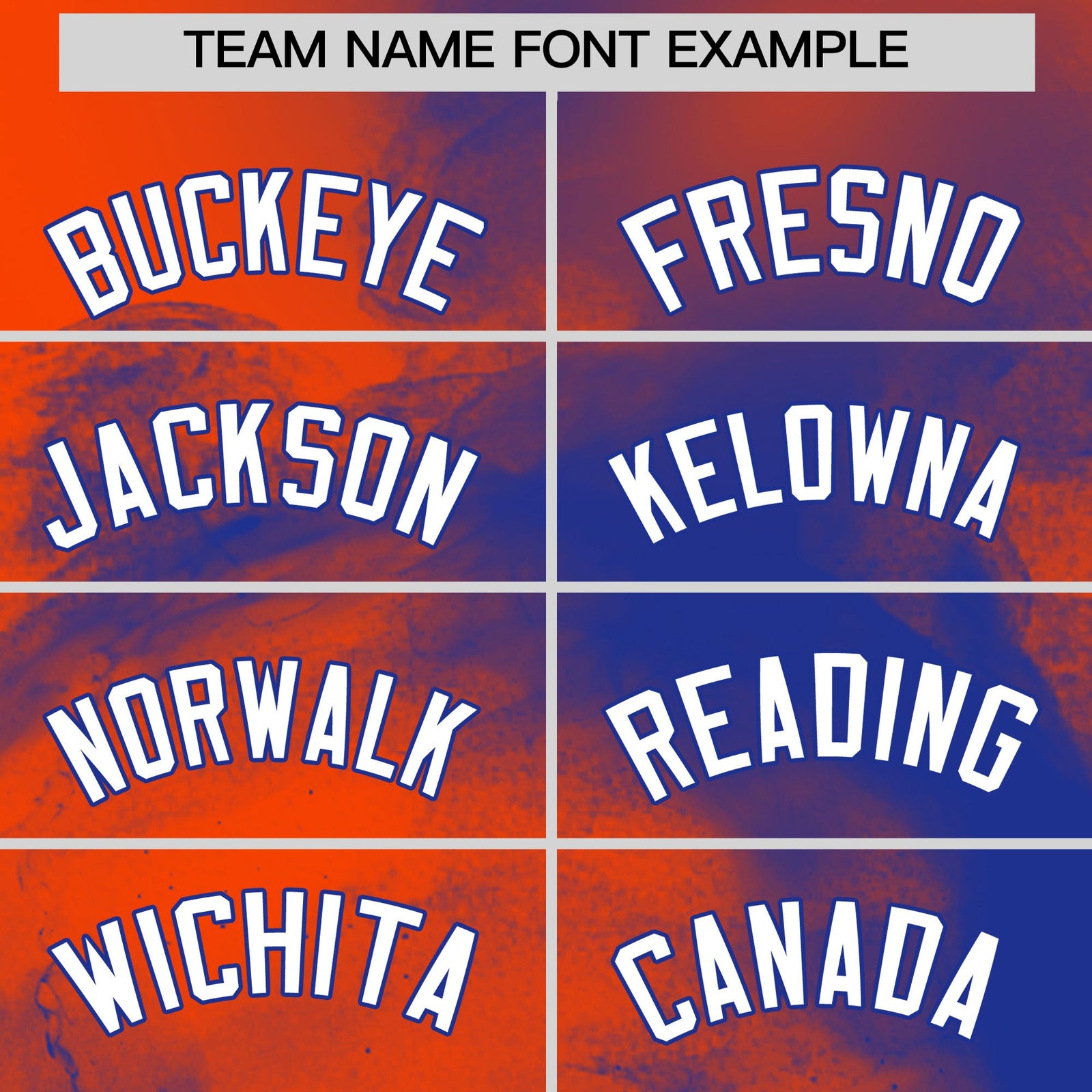 Custom Orange Royal Blue White skeleton Graffiti Pattern Lightweight Baseball Jersey| KXKSHOP