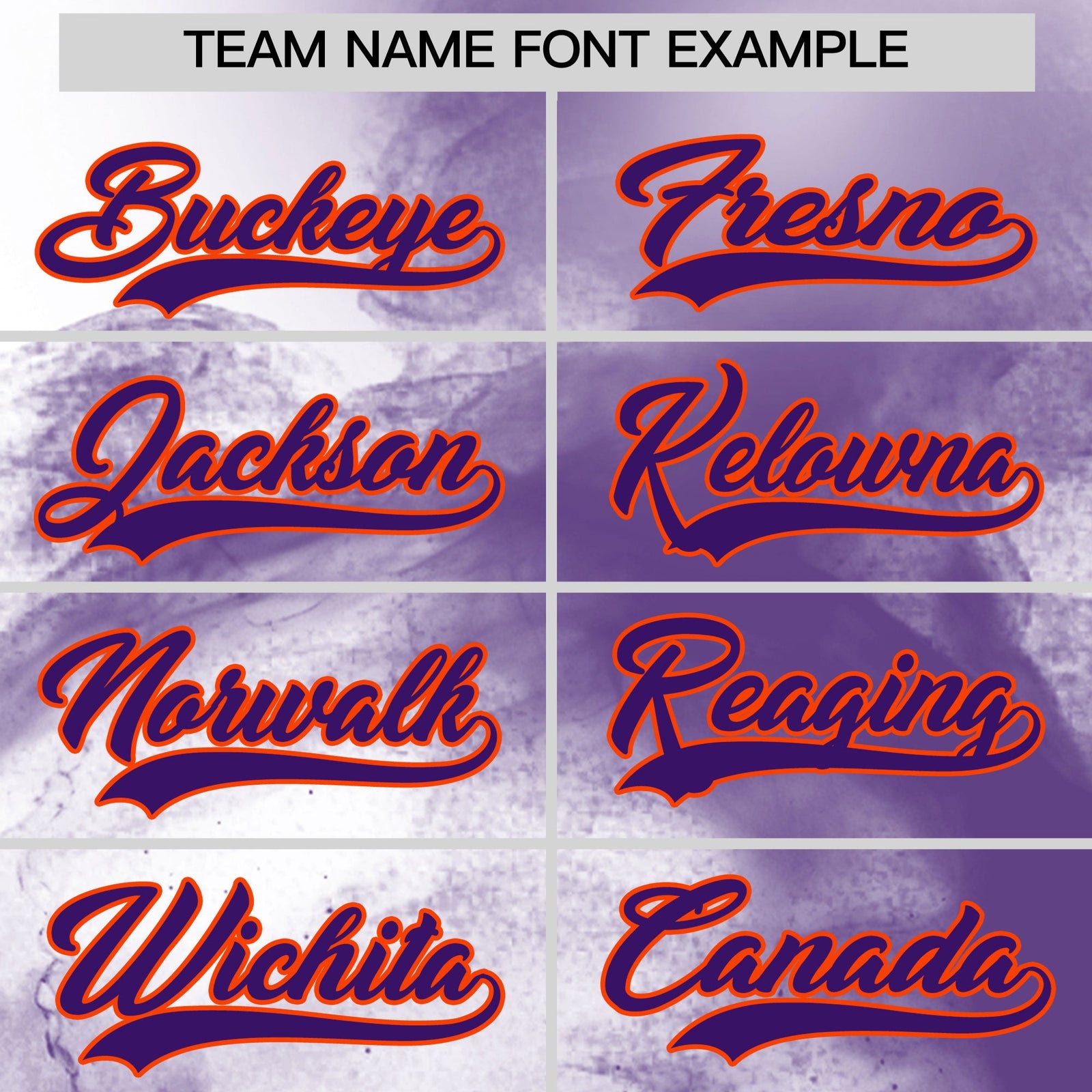Custom White Purple Orange skeleton Graffiti Pattern Lightweight Baseball Jersey| KXKSHOP