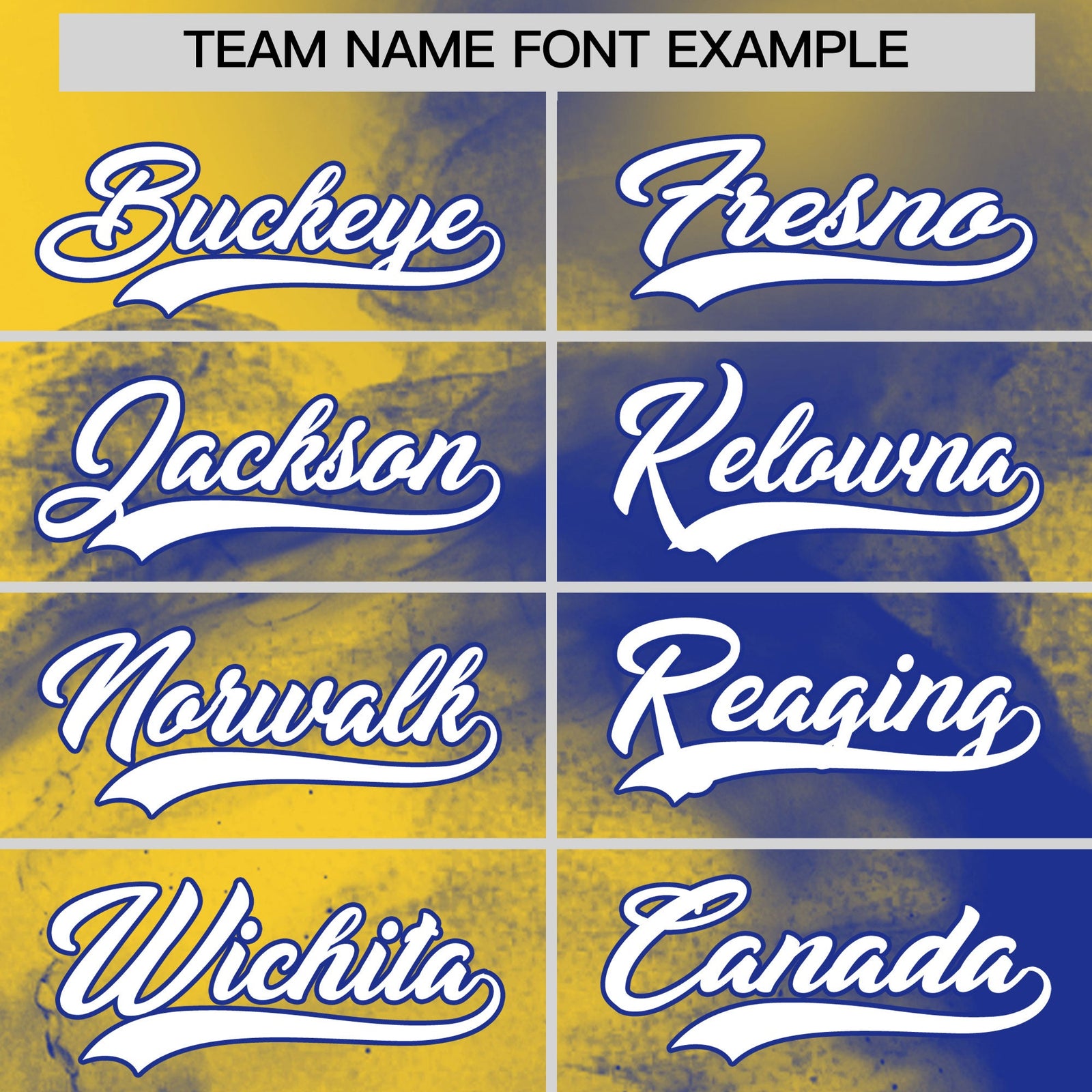 Custom Gold Royal Blue White skeleton Graffiti Pattern Lightweight Baseball Jersey| KXKSHOP