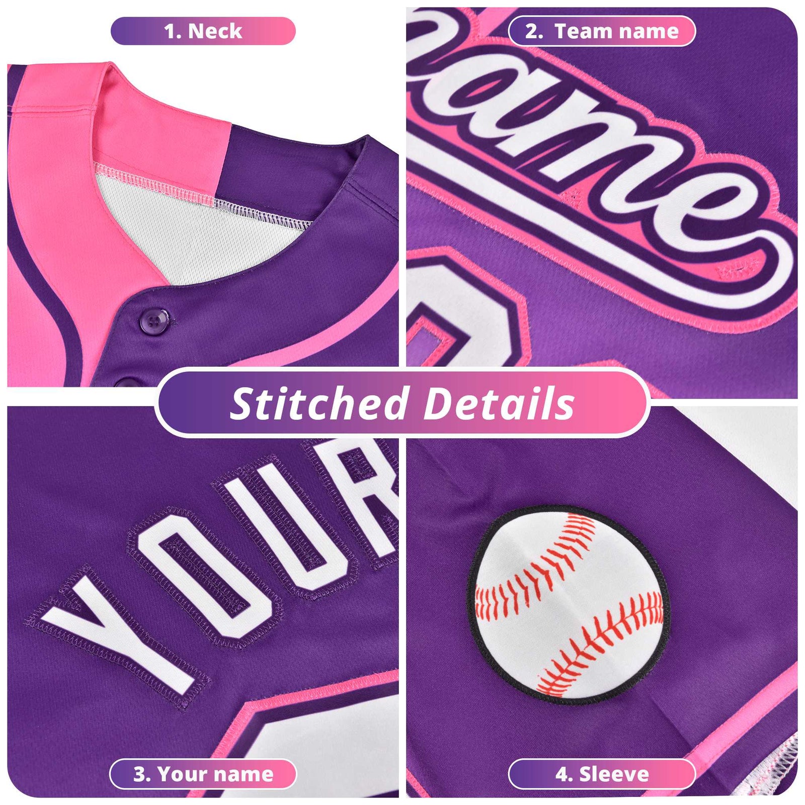 Custom Powder Blue Gold Split Tiger Claw Scratch Pattern Baseball Jersey