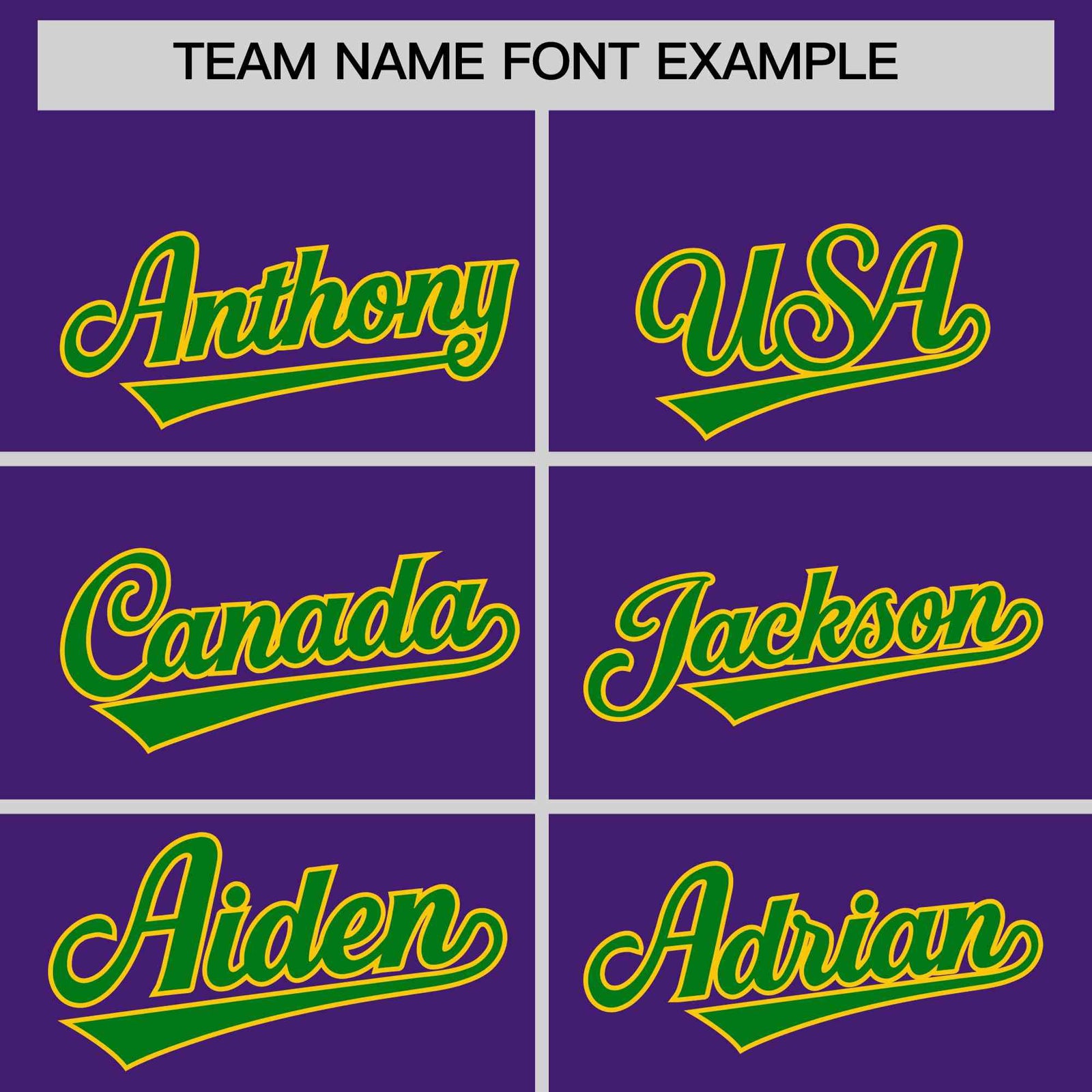 Custom Purple Kelly Green Gold Personalization Mardi Gras Authentic Baseball Jersey| KXKSHOP