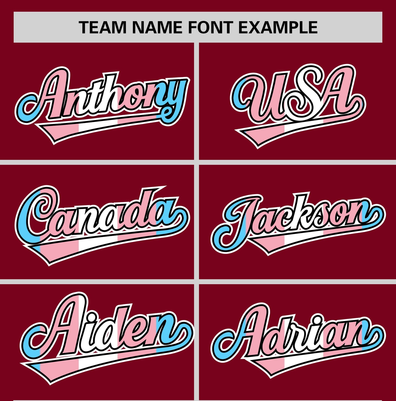 Custom Crimson Powder Blue Transgender For Pride Month Classic Style Baseball Jersey| KXKSHOP