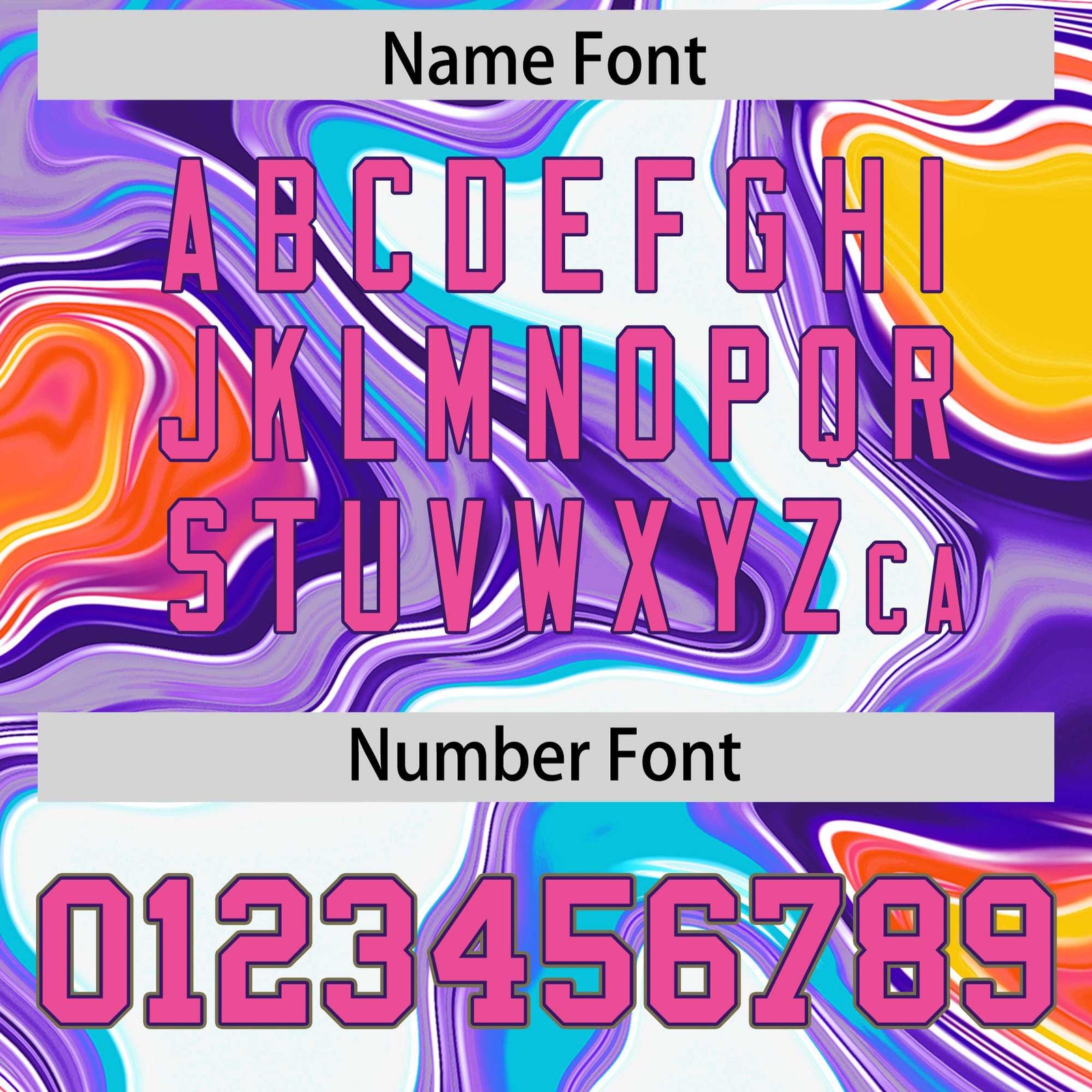 Custom Multi Color Split Fashion Fluid Pattern Authentic Baseball Jersey