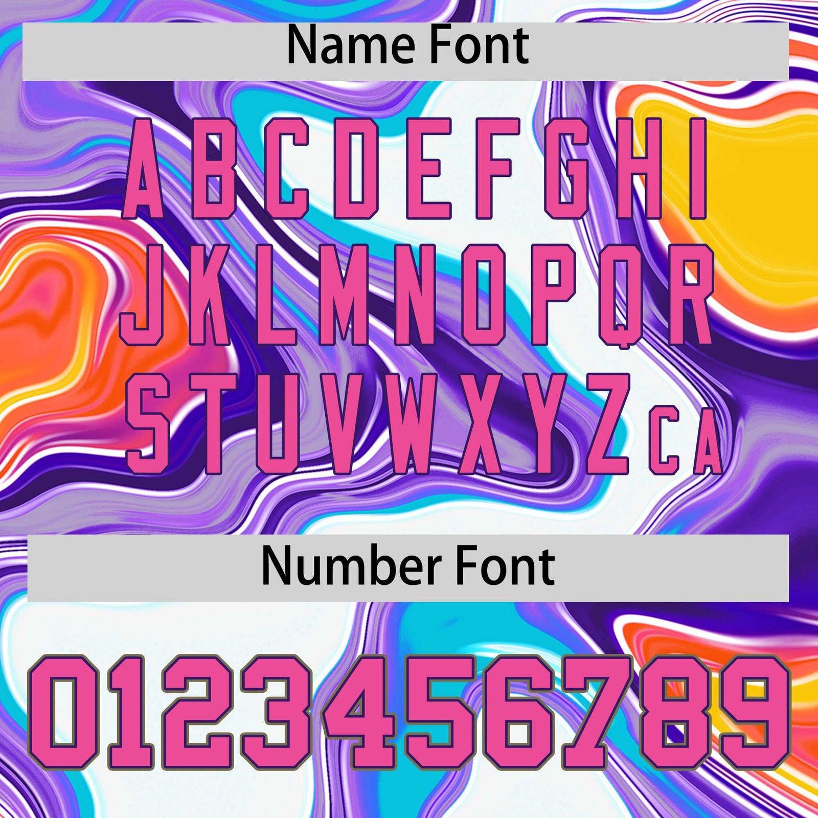 Custom Light Purple Split Fashion Fluid Pattern Authentic Baseball Jersey