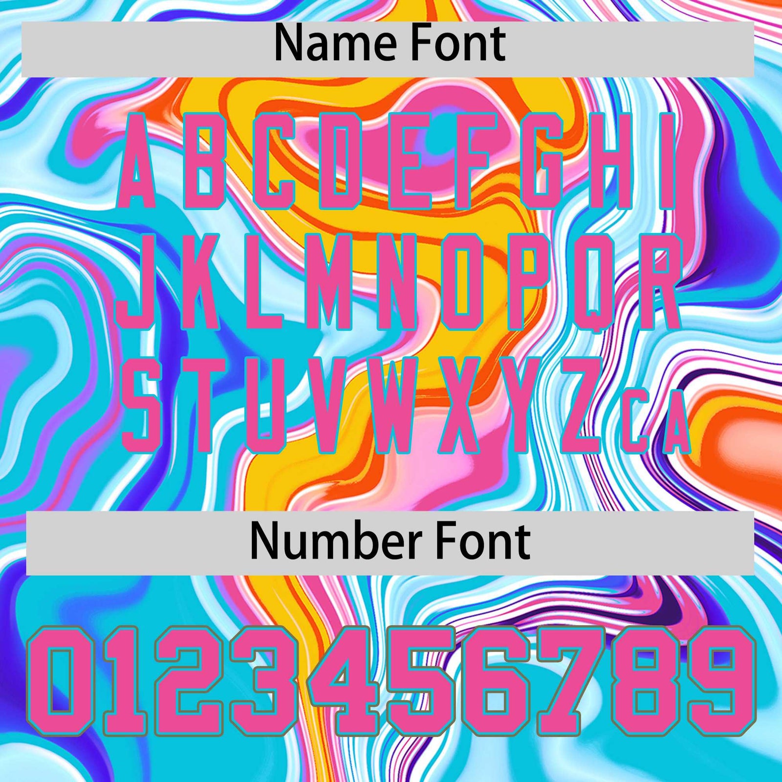 Custom Multi Color Split Fashion Fluid Pattern Authentic Baseball Jersey