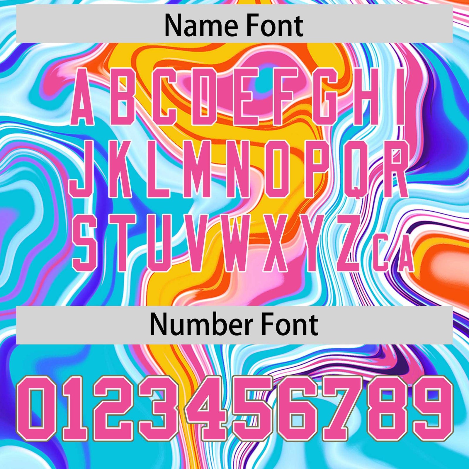 Custom Sky Blue Split Fashion Fluid Pattern Authentic Baseball Jersey