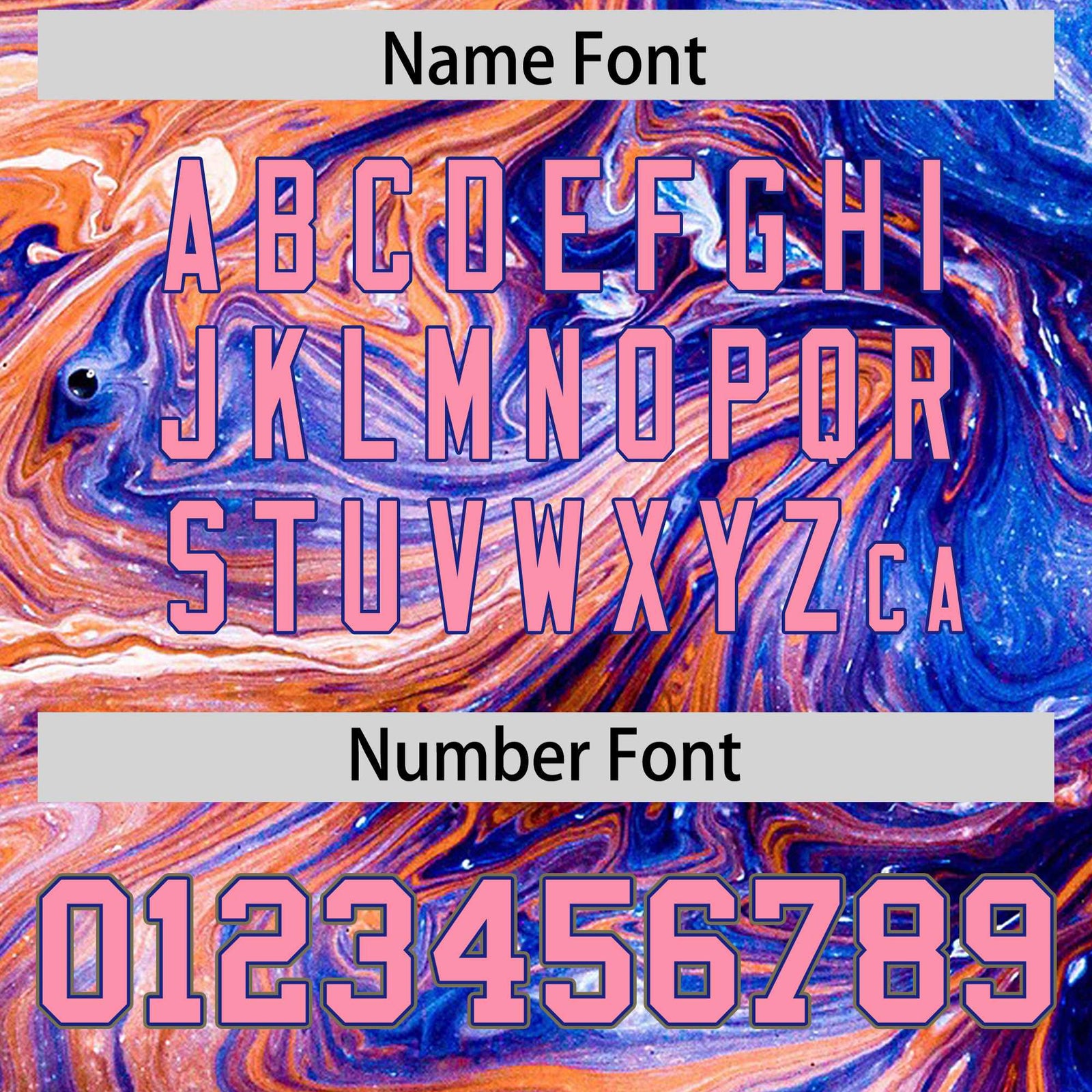 Custom Royal Split Fashion Fluid Pattern Authentic Baseball Jersey